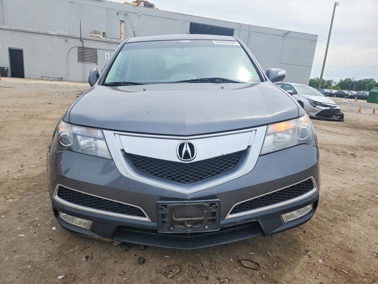 2010 Acura Mdx Technology Gray vin: 2HNYD2H48AH521274