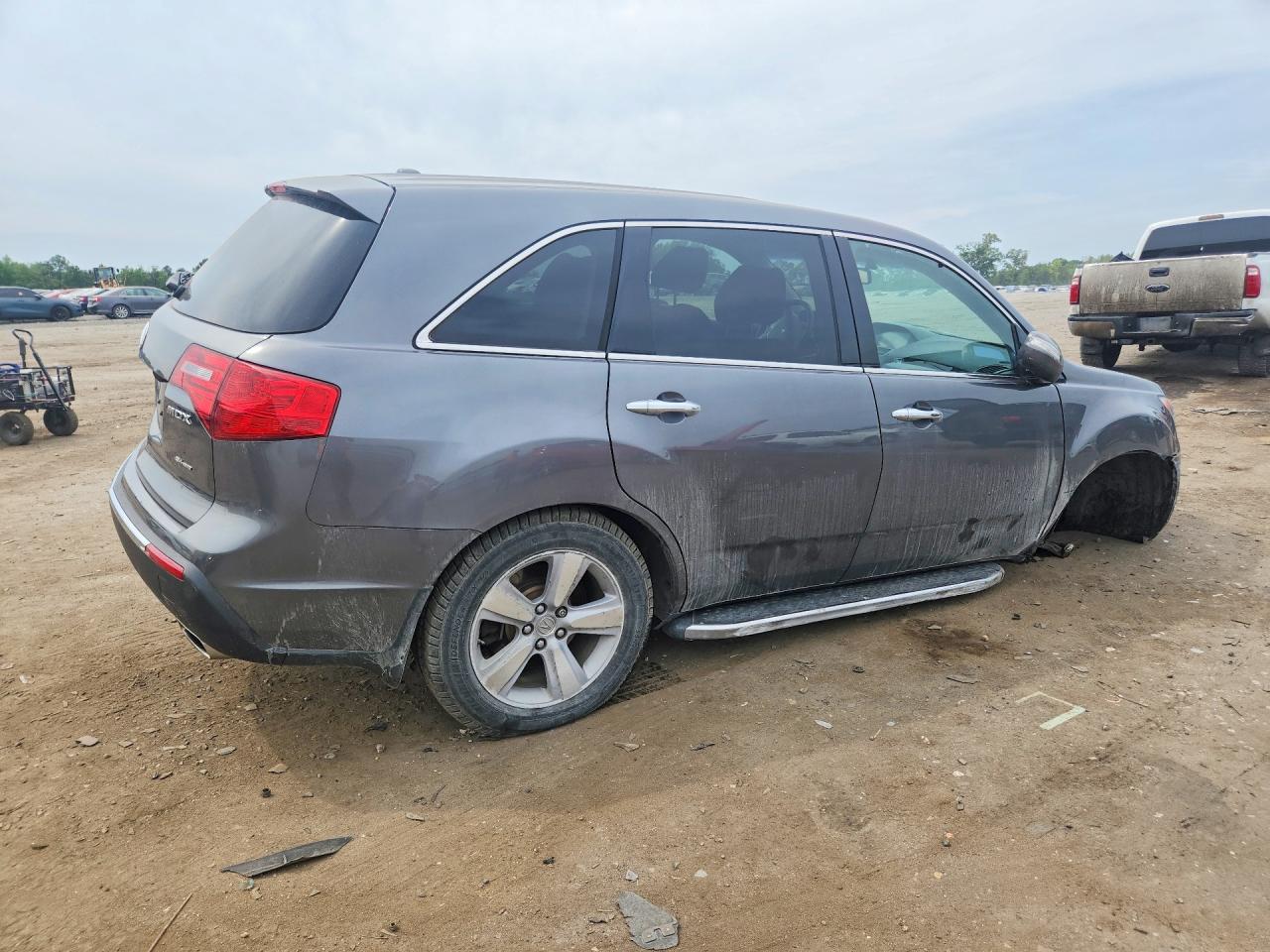 2010 Acura Mdx Technology Gray vin: 2HNYD2H48AH521274