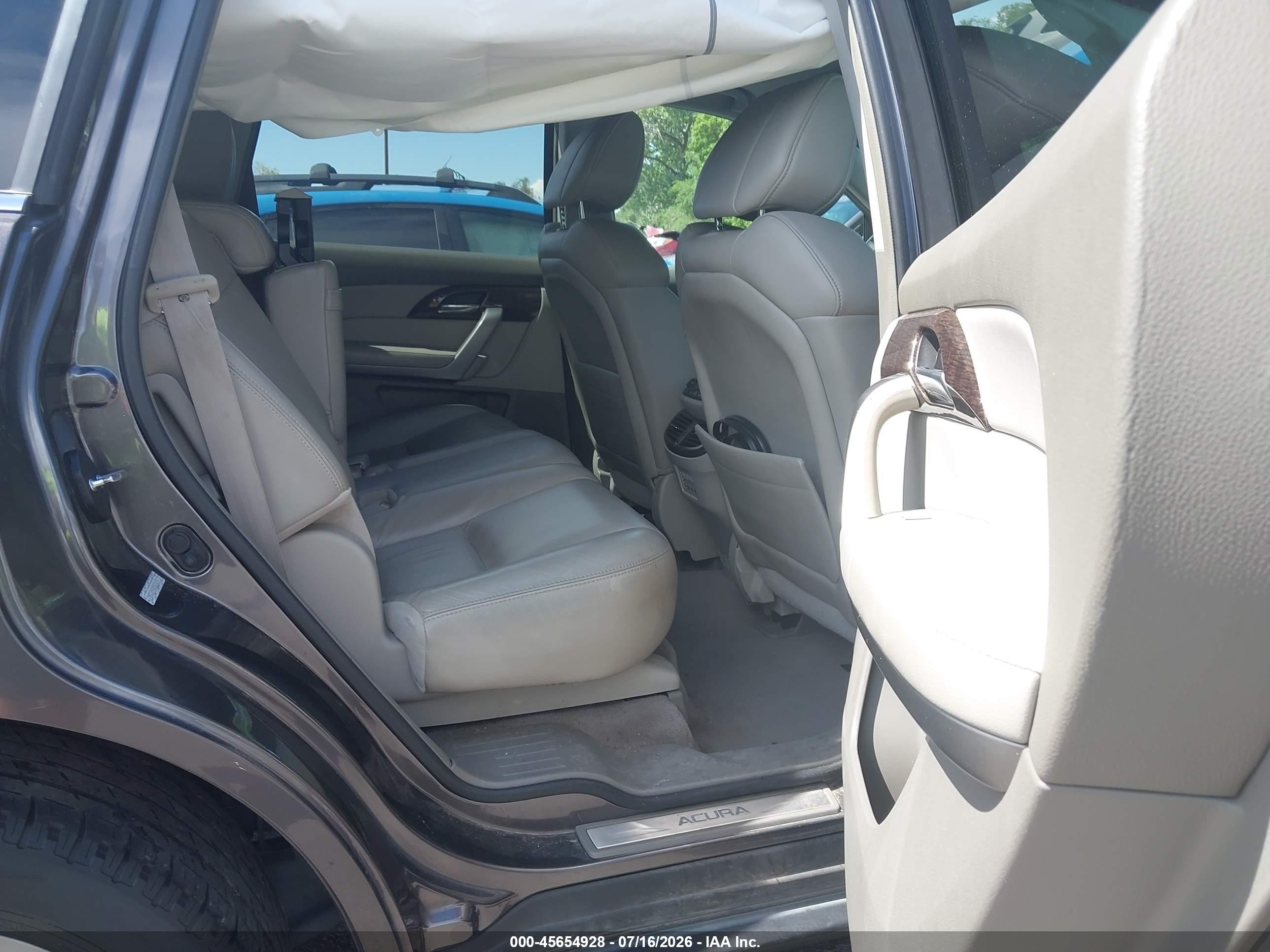 2011 Acura Mdx Technology Package Gray vin: 2HNYD2H48BH518697