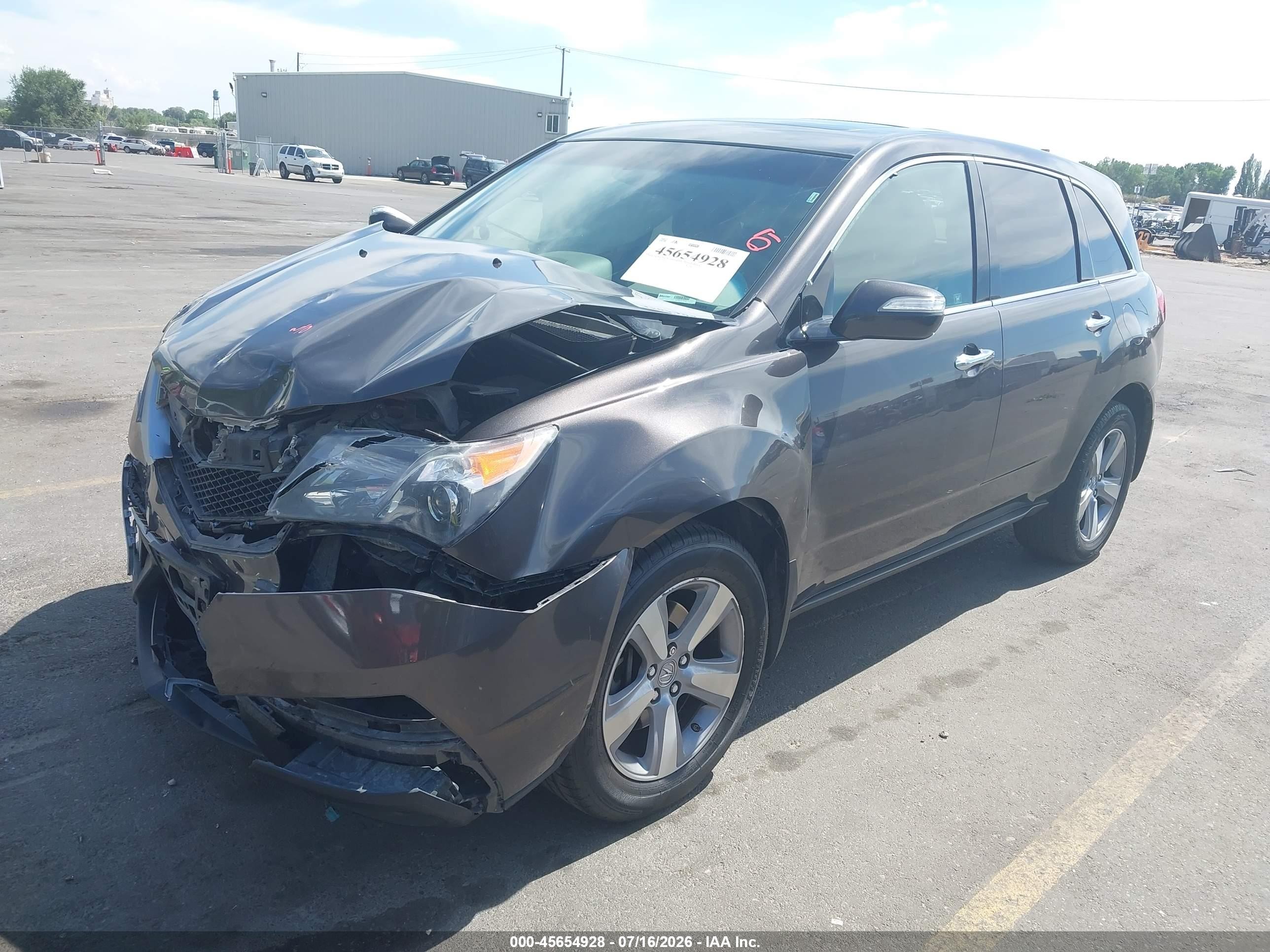 2011 Acura Mdx Technology Package Gray vin: 2HNYD2H48BH518697