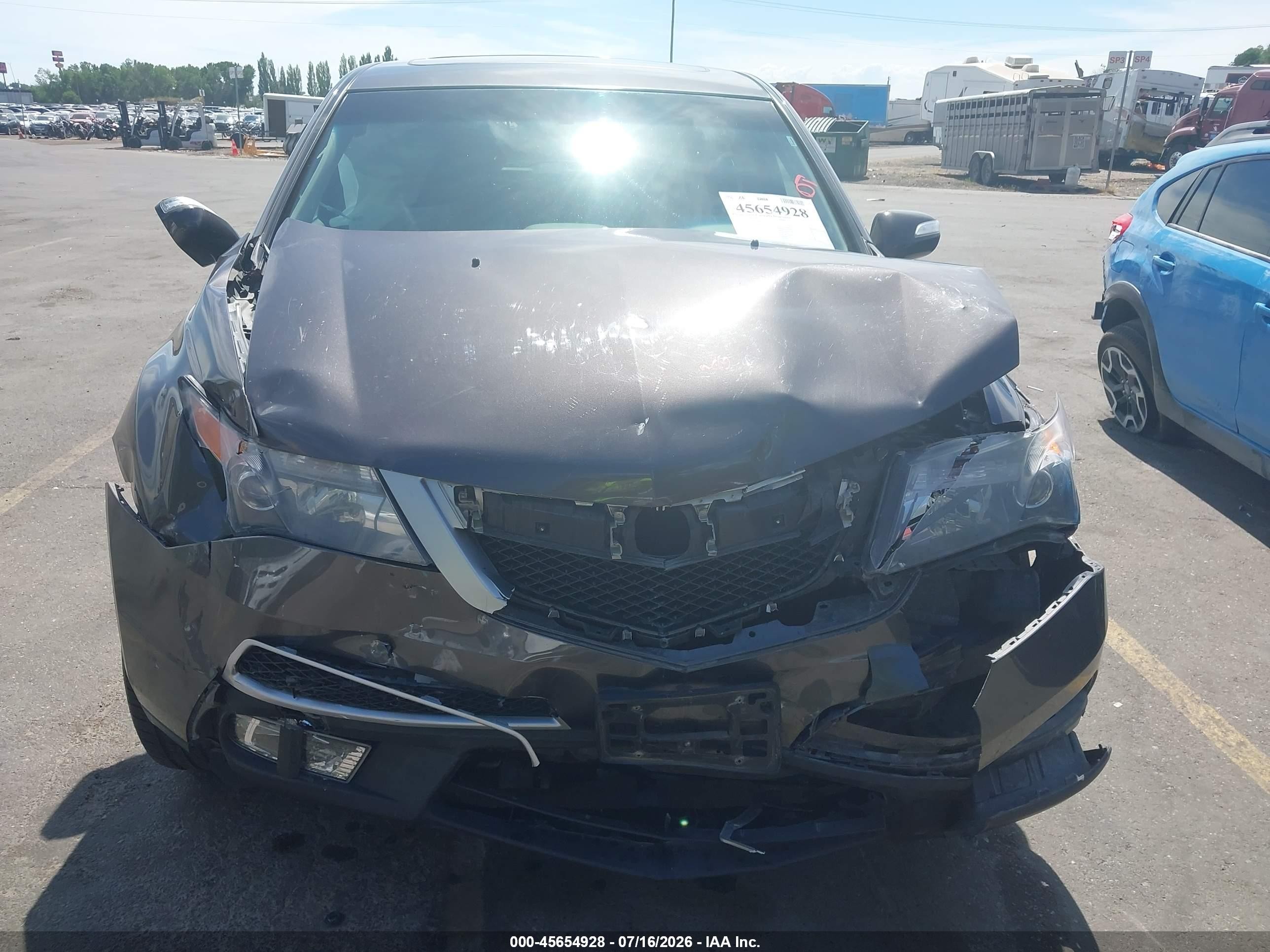 2011 Acura Mdx Technology Package Gray vin: 2HNYD2H48BH518697