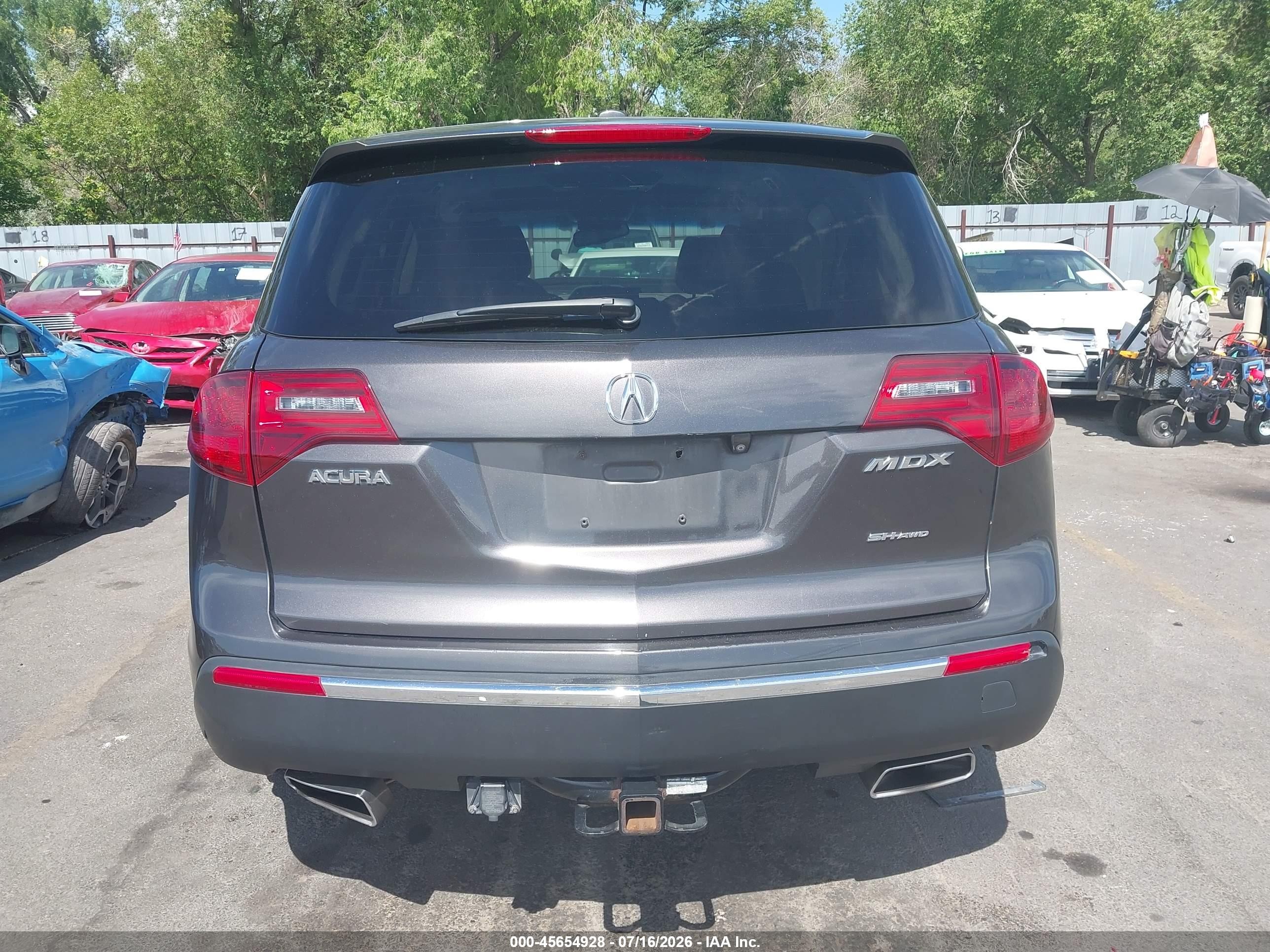 2011 Acura Mdx Technology Package Gray vin: 2HNYD2H48BH518697