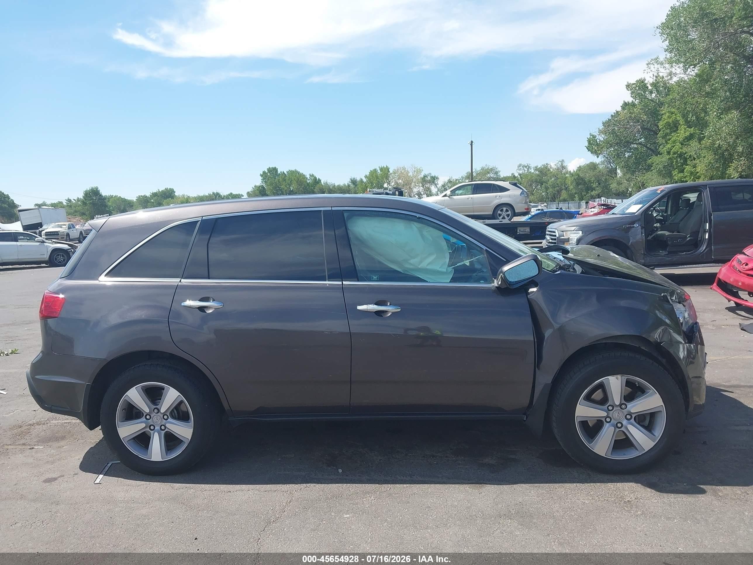 2011 Acura Mdx Technology Package Gray vin: 2HNYD2H48BH518697