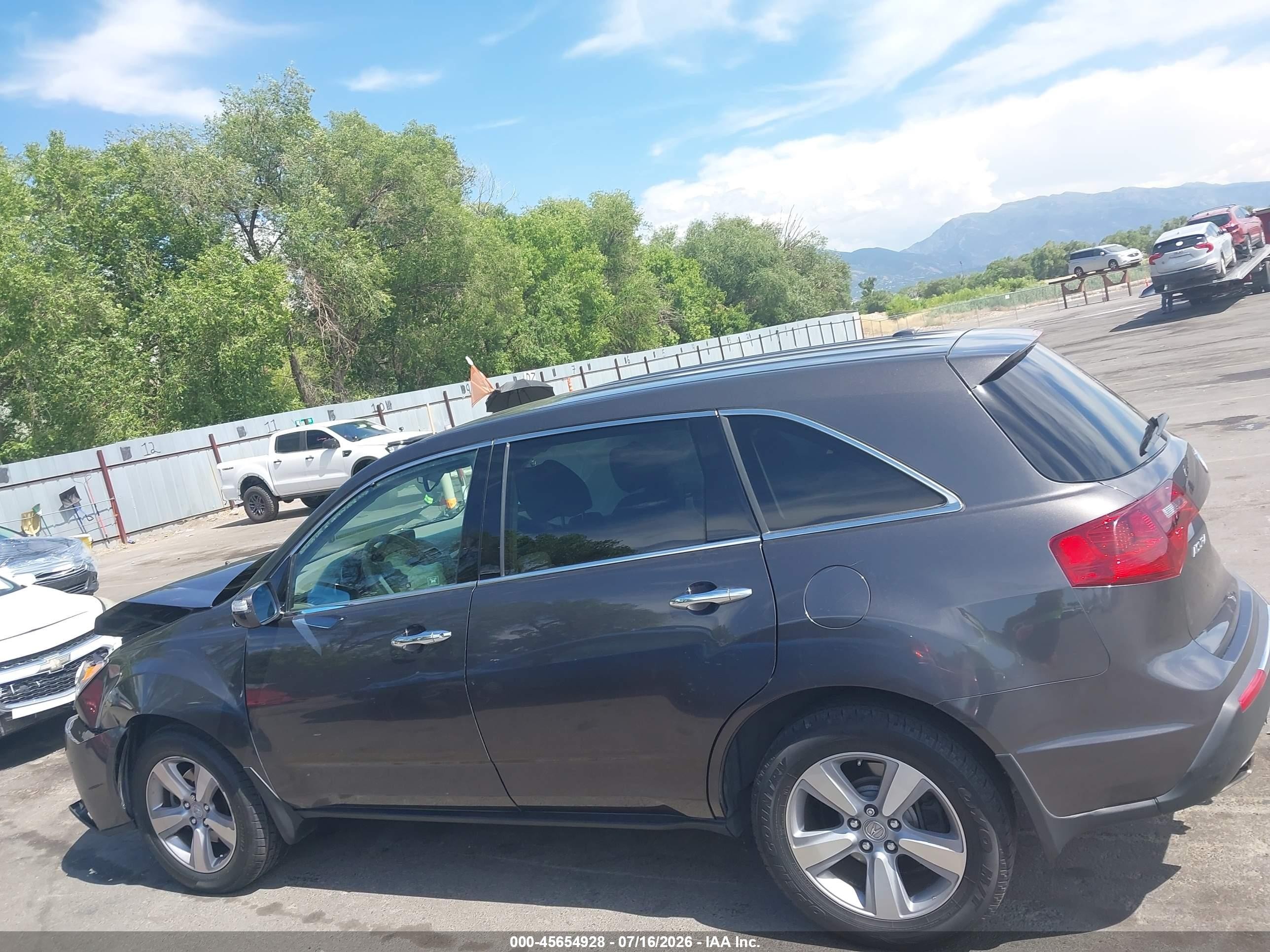 2011 Acura Mdx Technology Package Gray vin: 2HNYD2H48BH518697