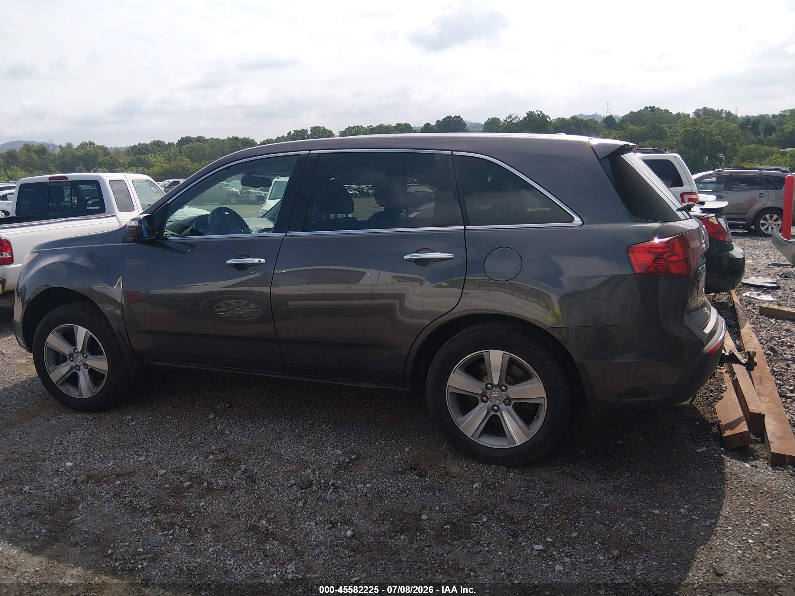 2011 Acura Mdx Technology Package Gray vin: 2HNYD2H48BH548170