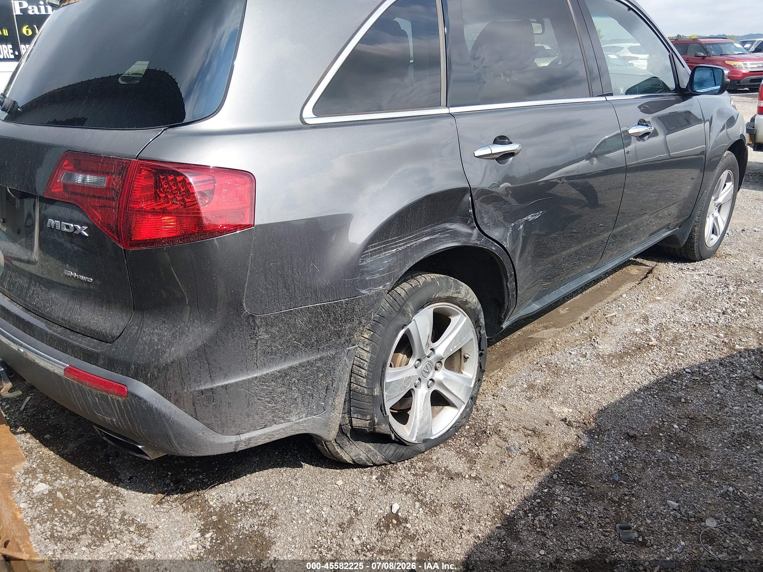 2011 Acura Mdx Technology Package Gray vin: 2HNYD2H48BH548170