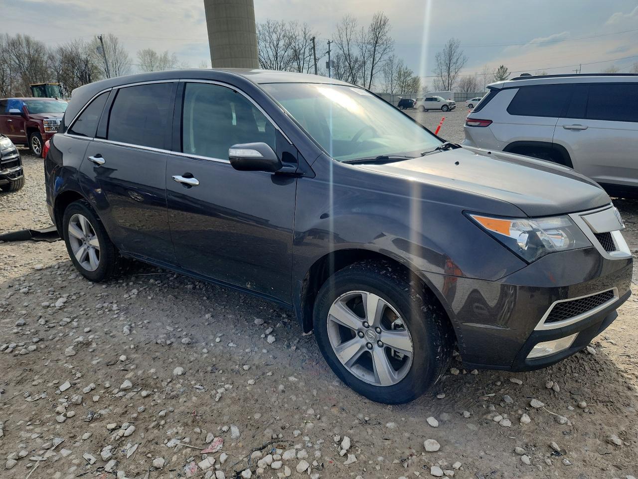 2012 Acura Mdx Technology Black vin: 2HNYD2H48CH545061