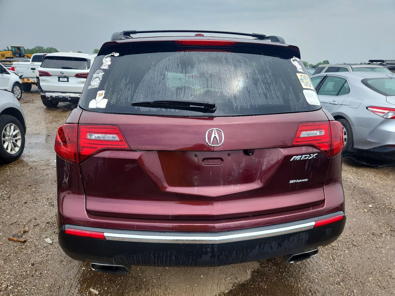 2013 Acura Mdx Technology Burgundy vin: 2HNYD2H48DH508626