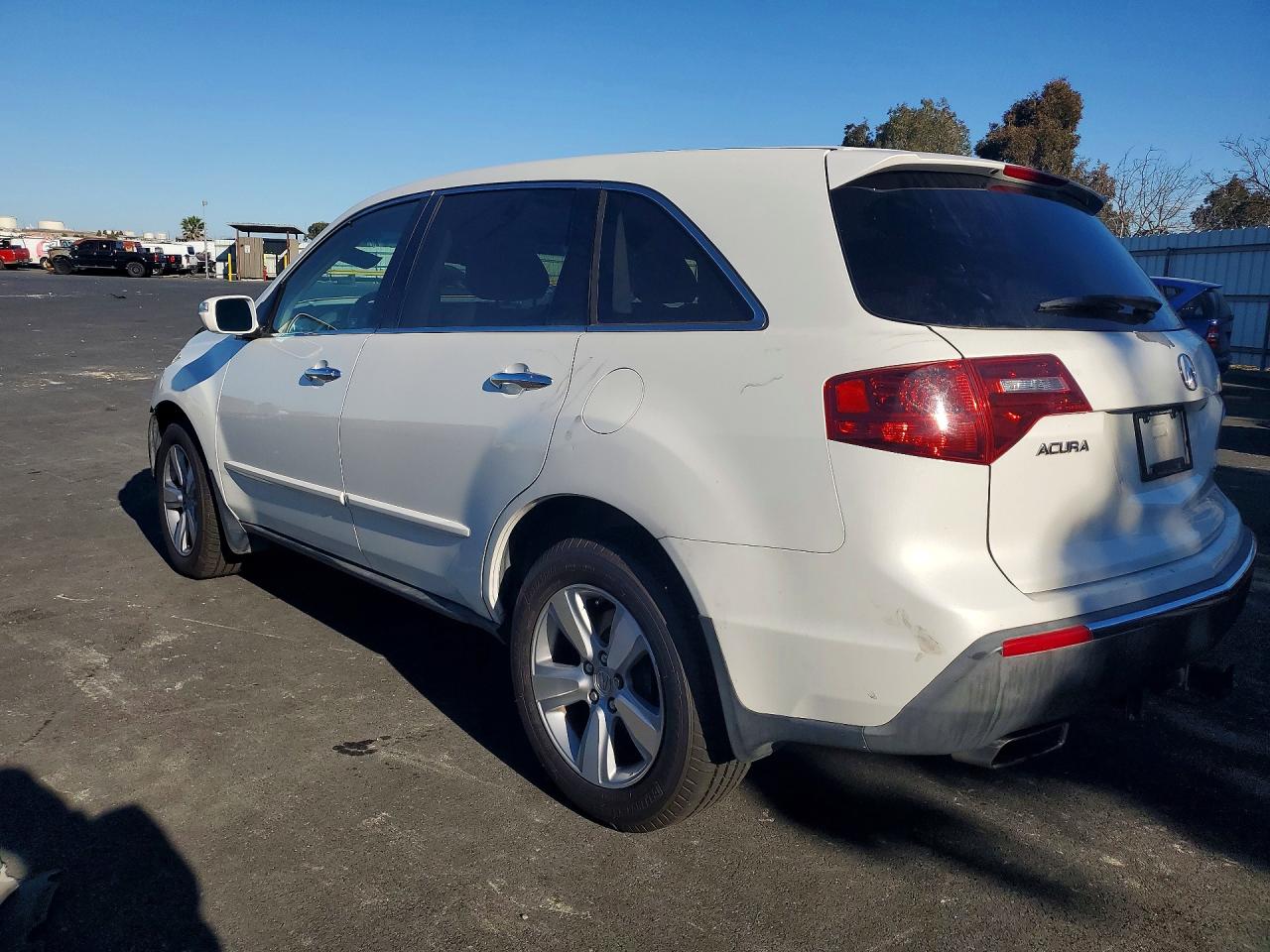 2010 Acura Mdx Technology White vin: 2HNYD2H49AH525866