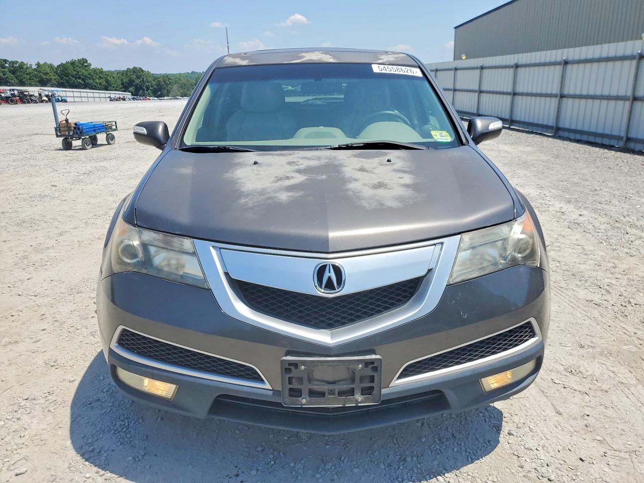2011 Acura Mdx Technology Gray vin: 2HNYD2H49BH509328