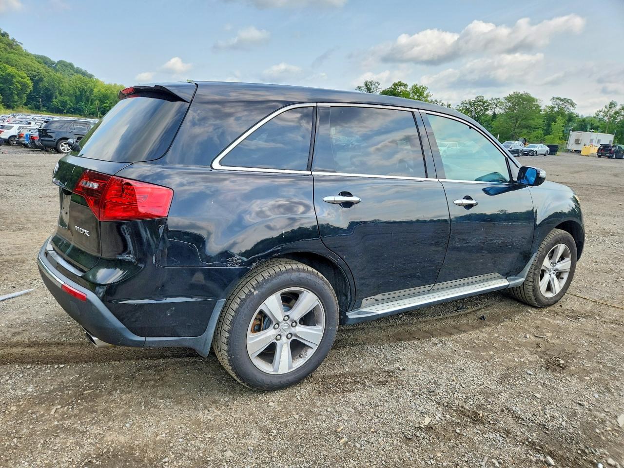 2011 Acura Mdx Technology Черный vin: 2HNYD2H49BH527361