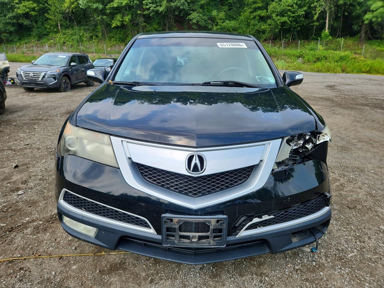 2011 Acura Mdx Technology Черный vin: 2HNYD2H49BH527361