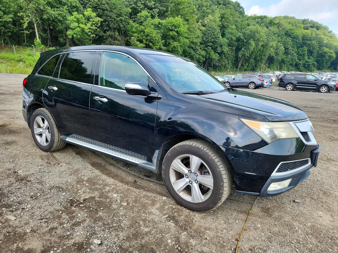 2011 Acura Mdx Technology Черный vin: 2HNYD2H49BH527361