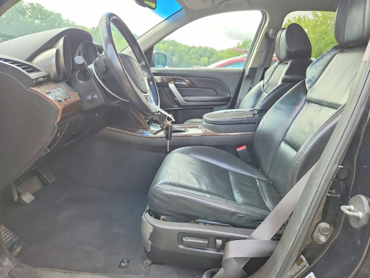 2011 Acura Mdx Technology Черный vin: 2HNYD2H49BH527361
