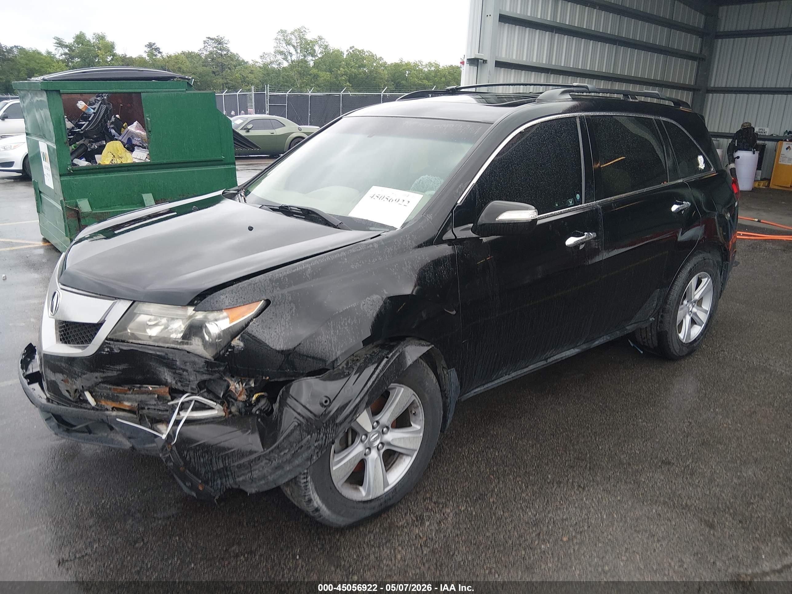 2011 Acura Mdx Technology Package Black vin: 2HNYD2H49BH549599