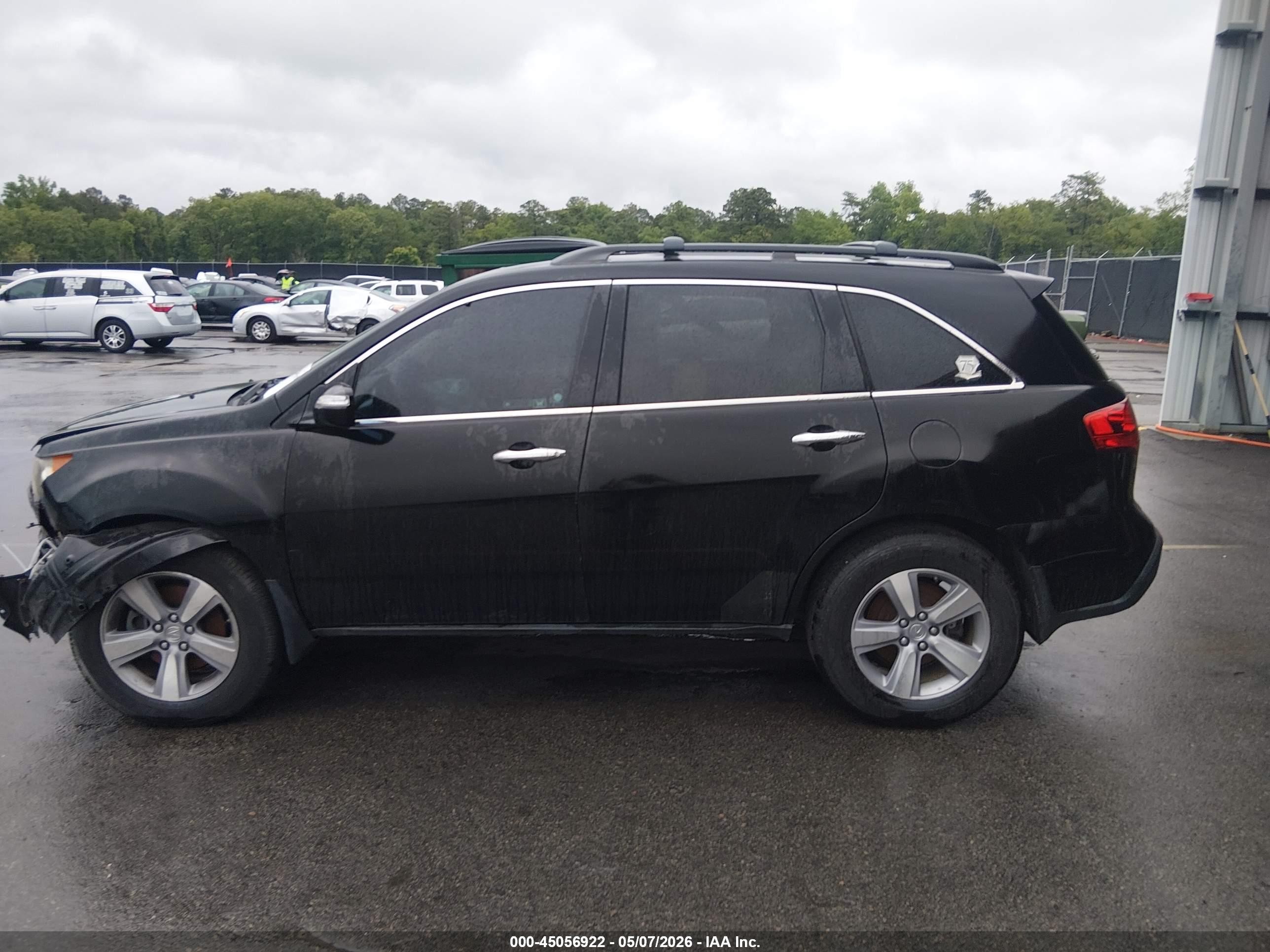 2011 Acura Mdx Technology Package Black vin: 2HNYD2H49BH549599