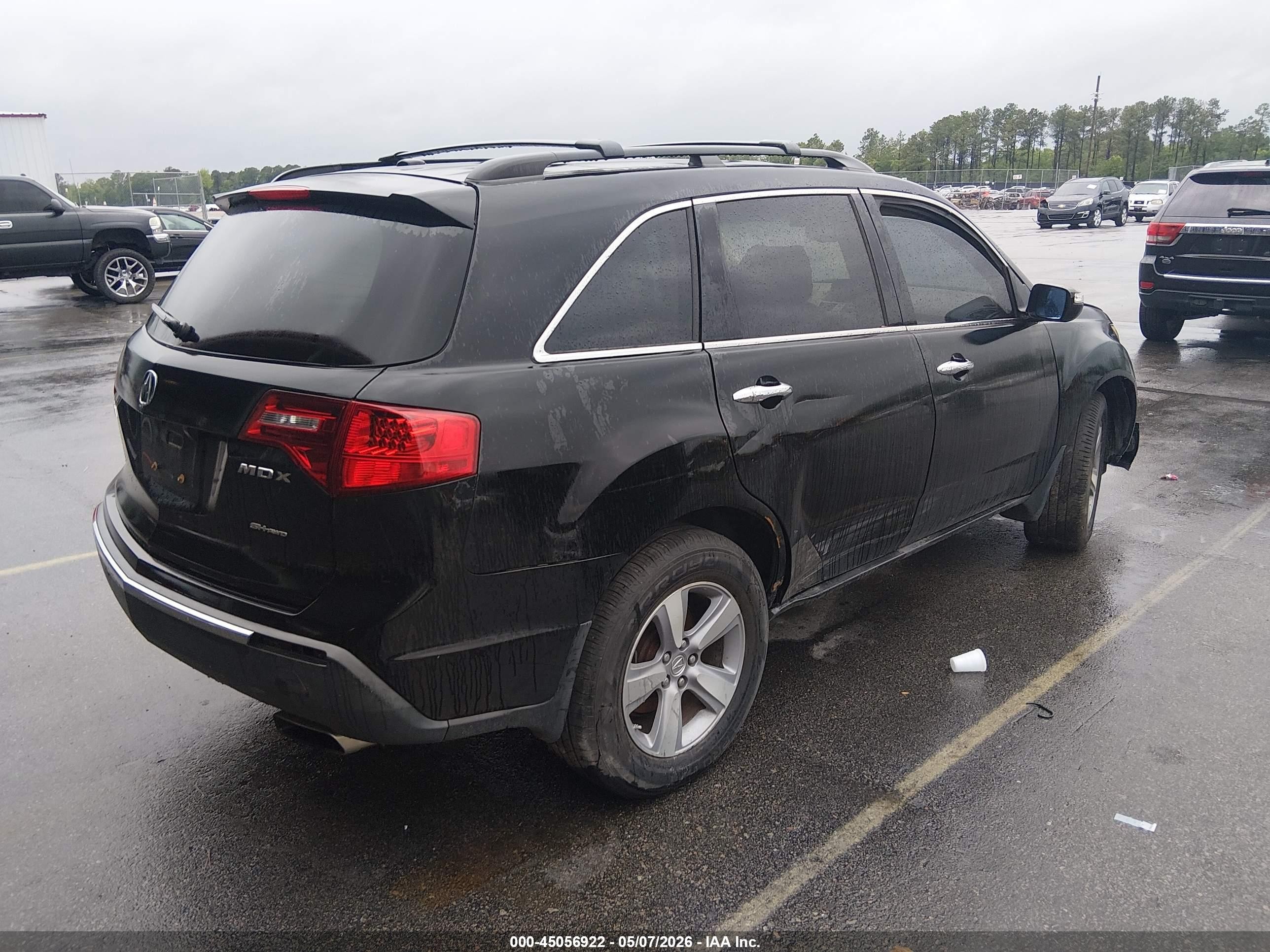 2011 Acura Mdx Technology Package Black vin: 2HNYD2H49BH549599