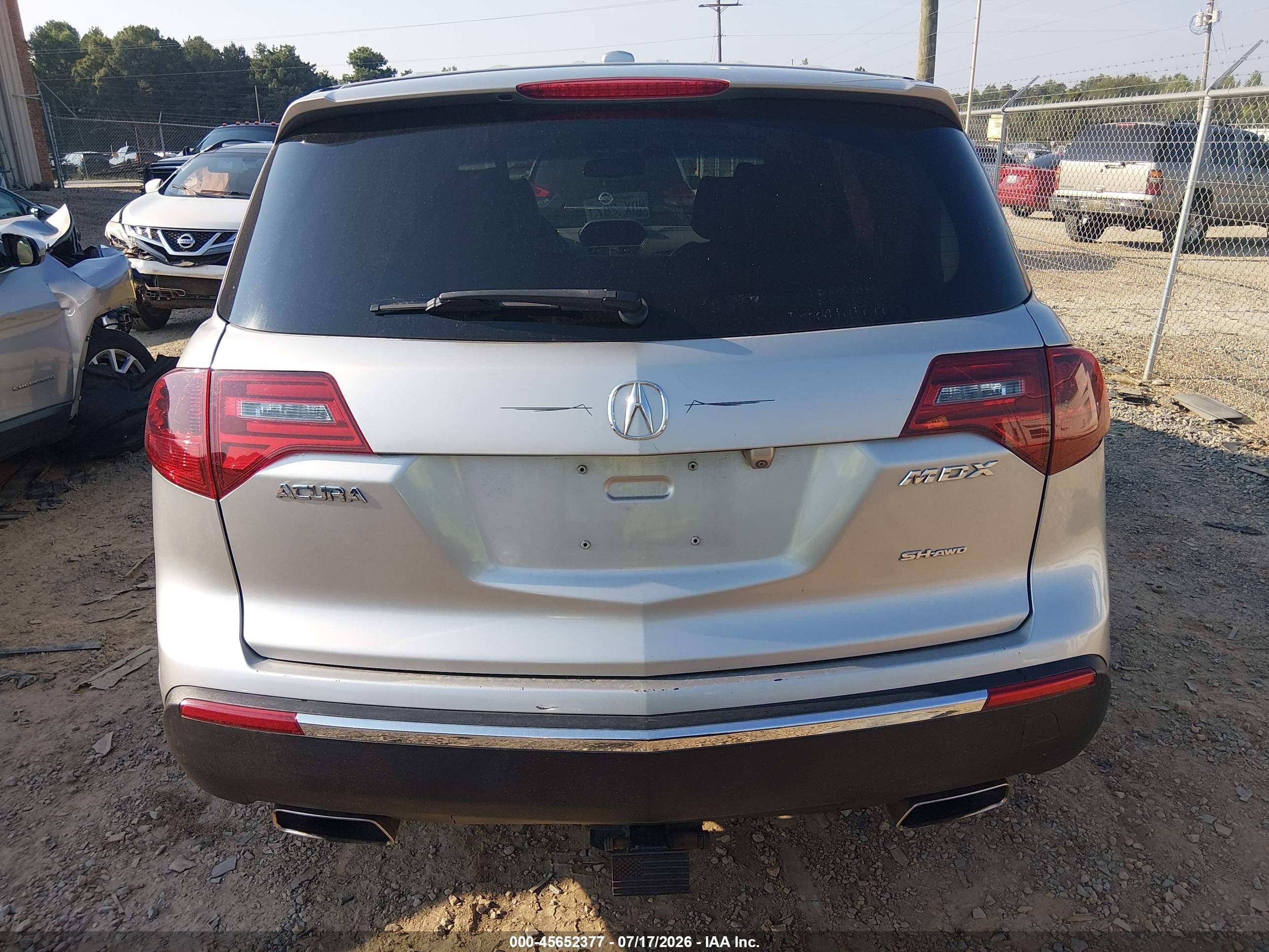 2012 Acura Mdx Technology Package Silver vin: 2HNYD2H49CH508567