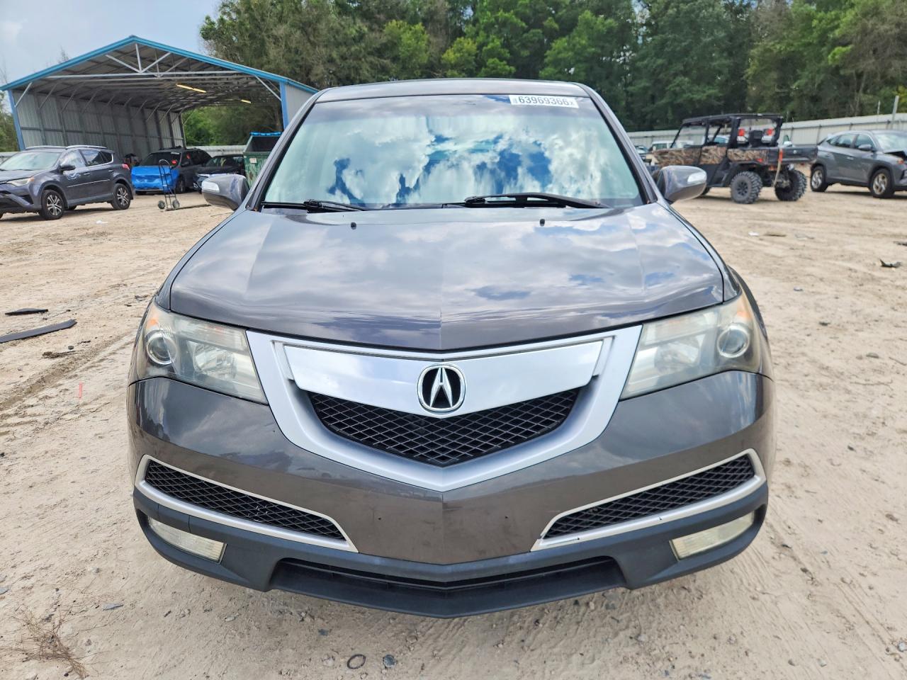 2012 Acura Mdx Technology Угольный vin: 2HNYD2H49CH533761