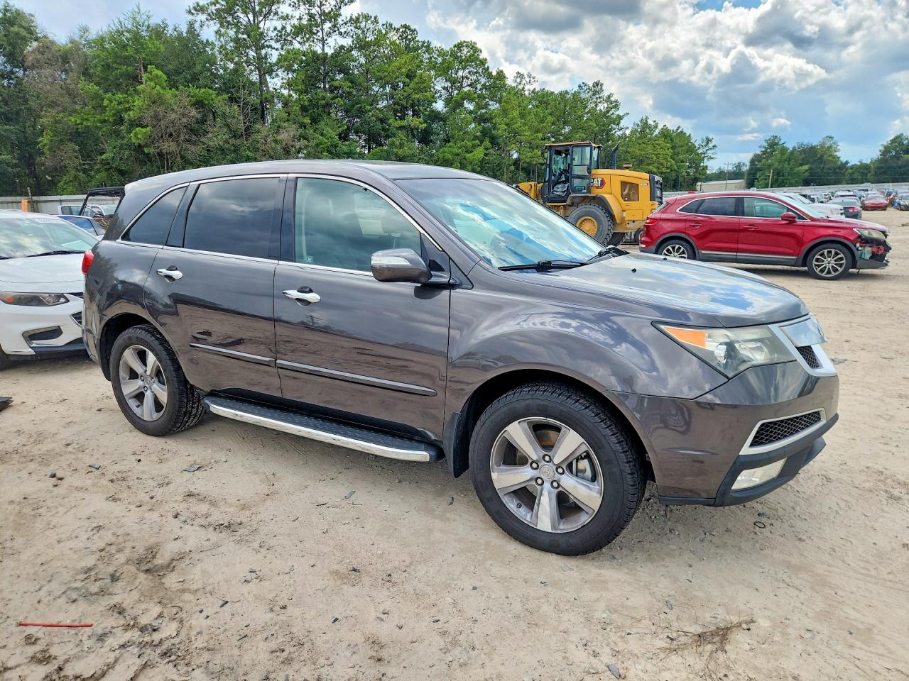 2012 Acura Mdx Technology Угольный vin: 2HNYD2H49CH533761