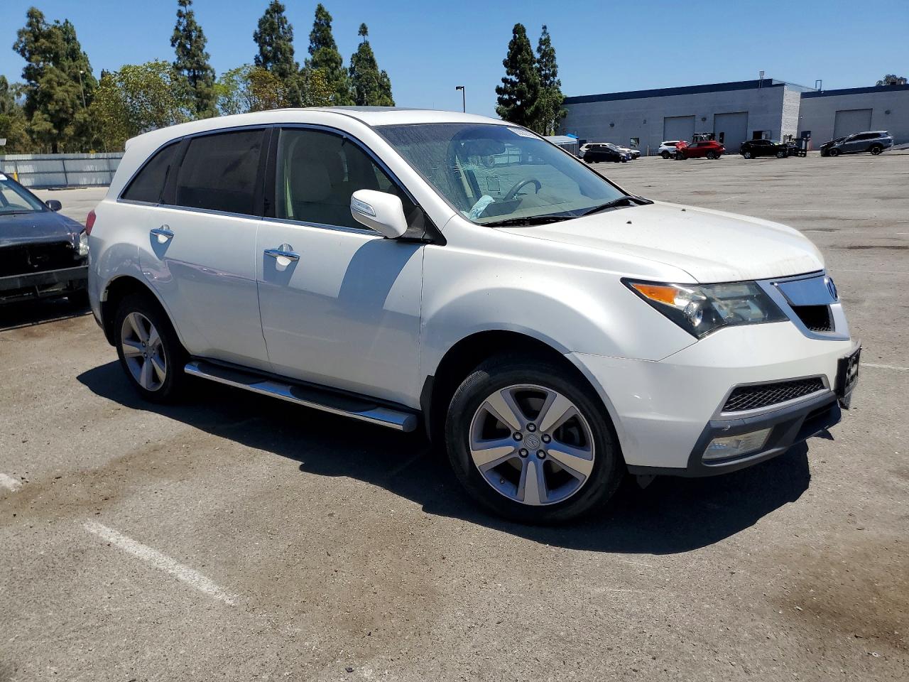 2013 Acura Mdx Technology Белый vin: 2HNYD2H49DH513768