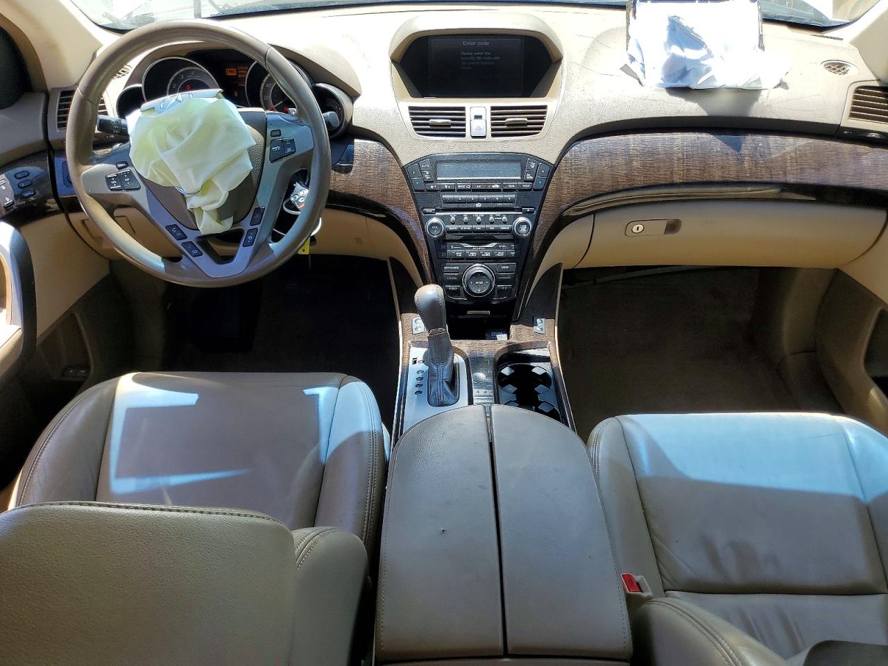 2013 Acura Mdx Technology Белый vin: 2HNYD2H49DH513768