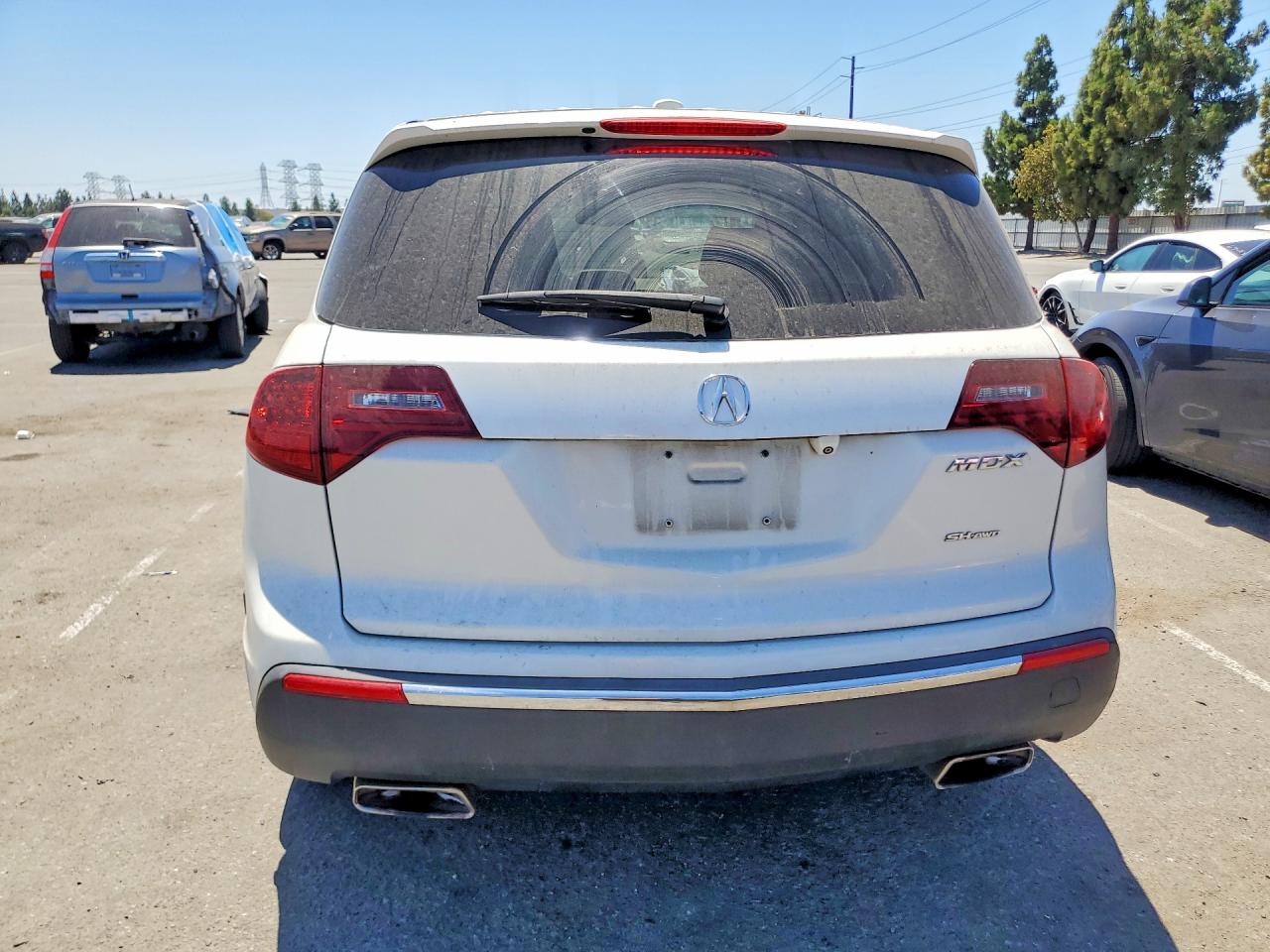 2013 Acura Mdx Technology Белый vin: 2HNYD2H49DH513768