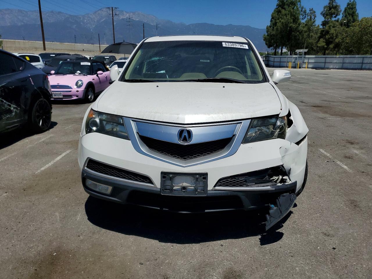 2013 Acura Mdx Technology Белый vin: 2HNYD2H49DH513768