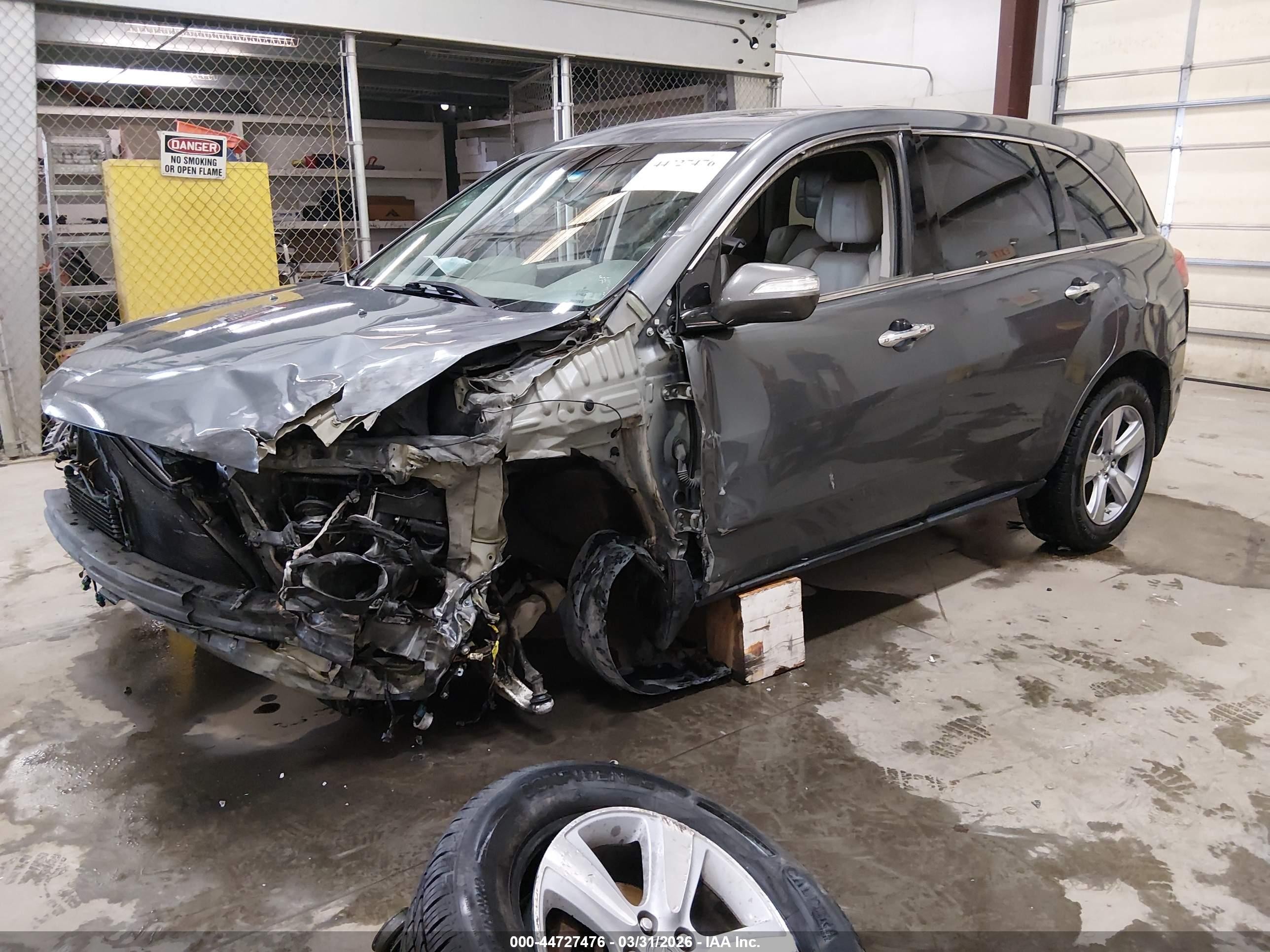 2010 Acura Mdx Technology Package Gray vin: 2HNYD2H4XAH521583