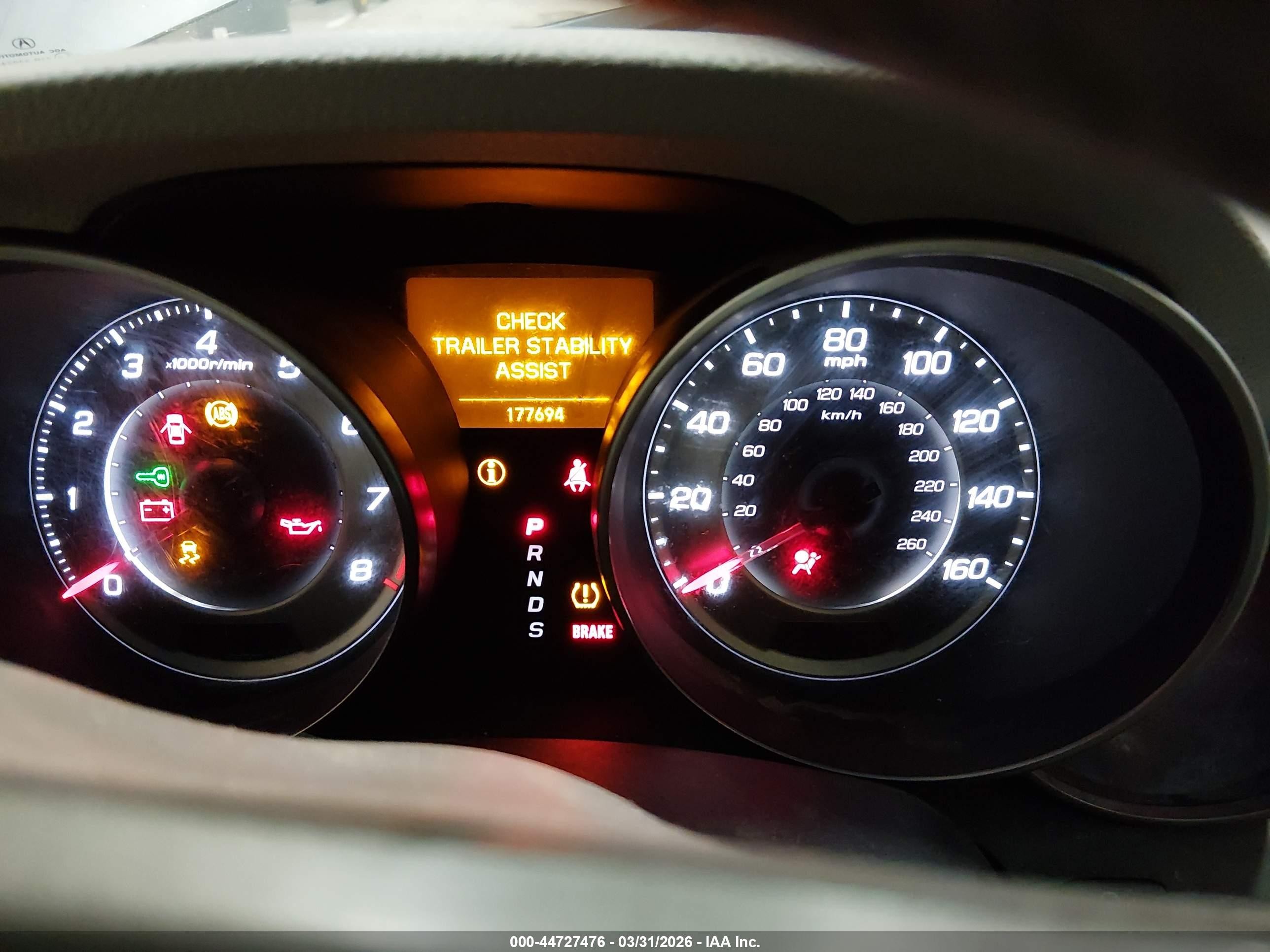 2010 Acura Mdx Technology Package Gray vin: 2HNYD2H4XAH521583
