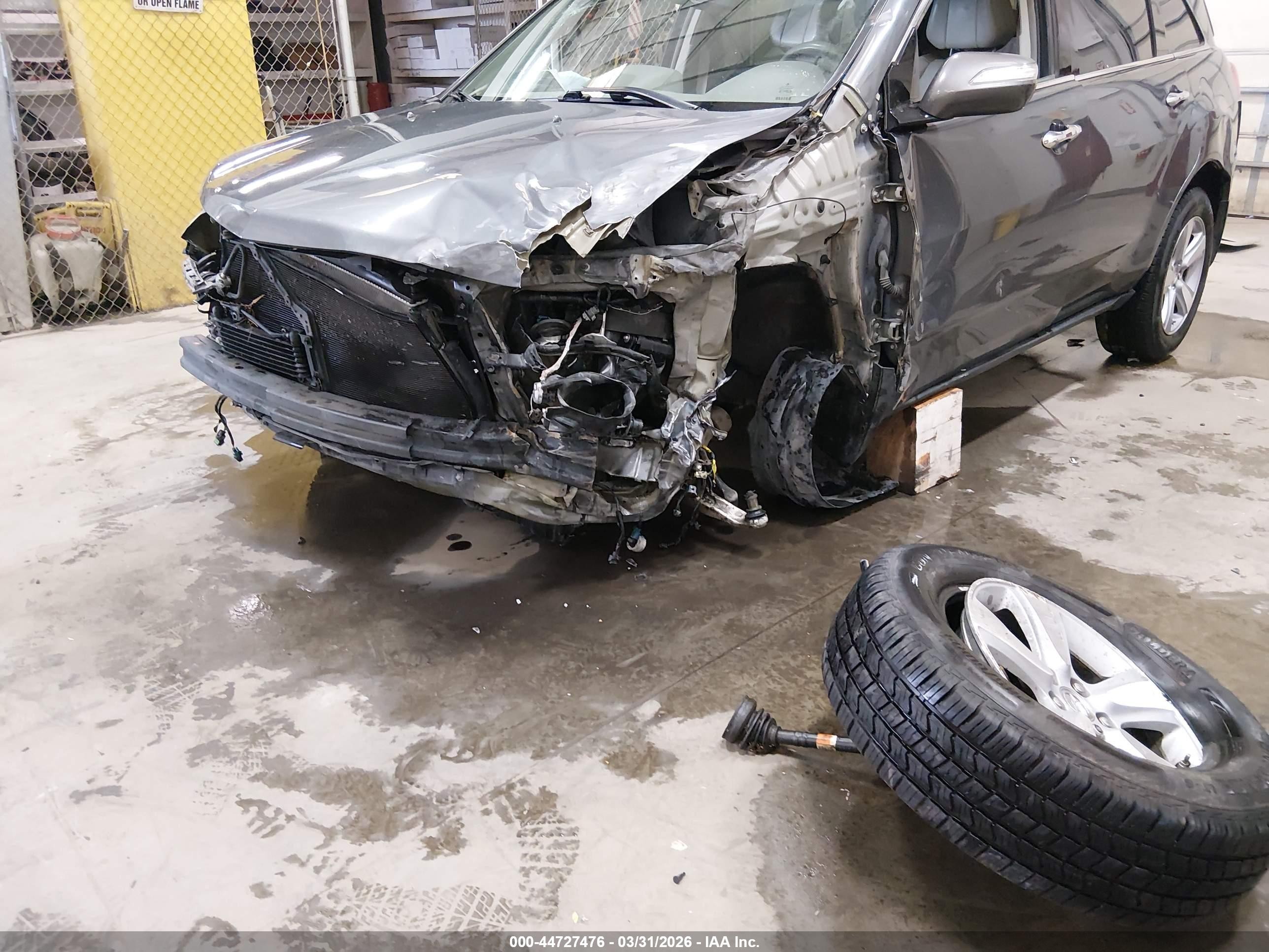 2010 Acura Mdx Technology Package Gray vin: 2HNYD2H4XAH521583
