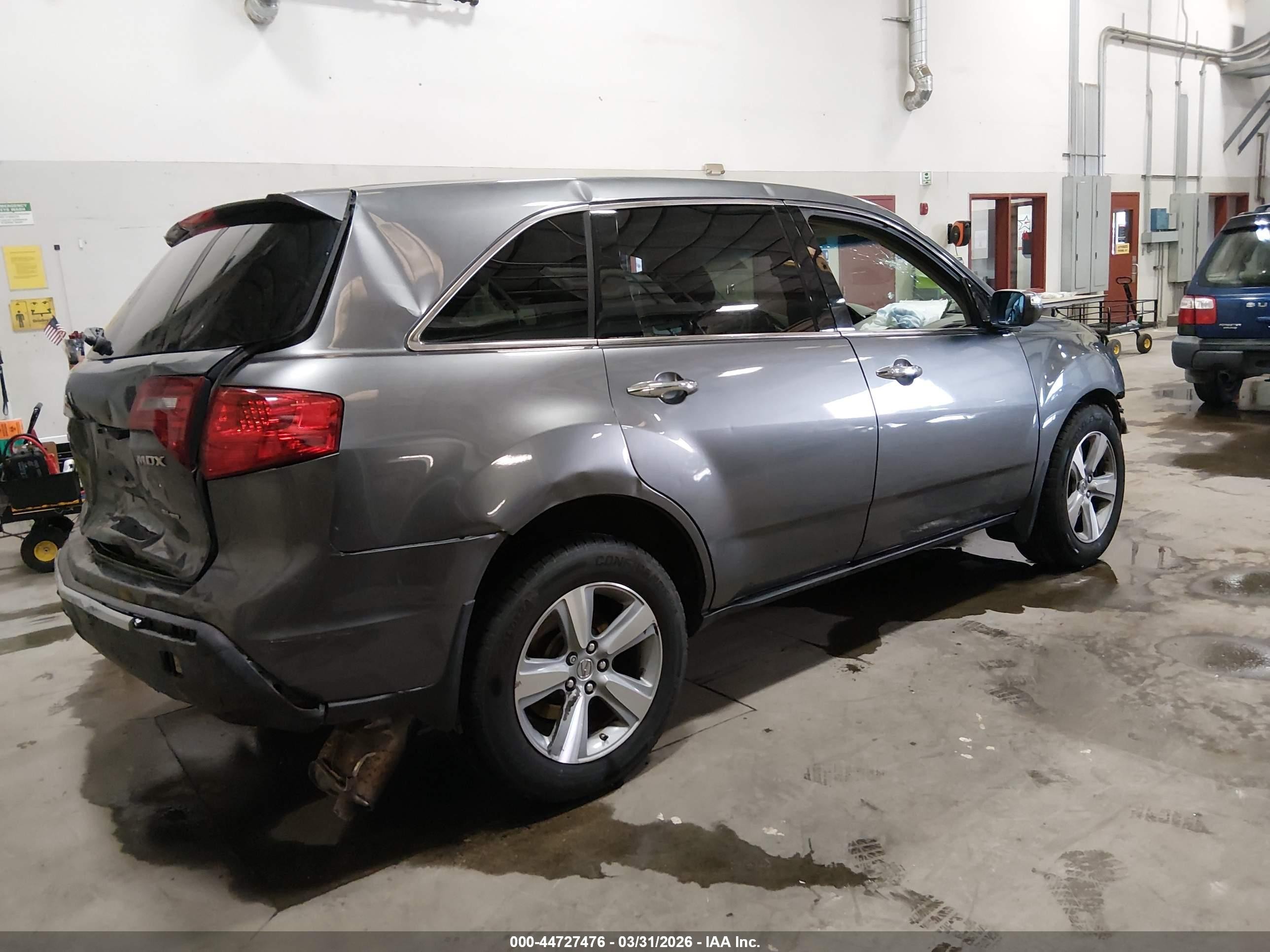 2010 Acura Mdx Technology Package Gray vin: 2HNYD2H4XAH521583