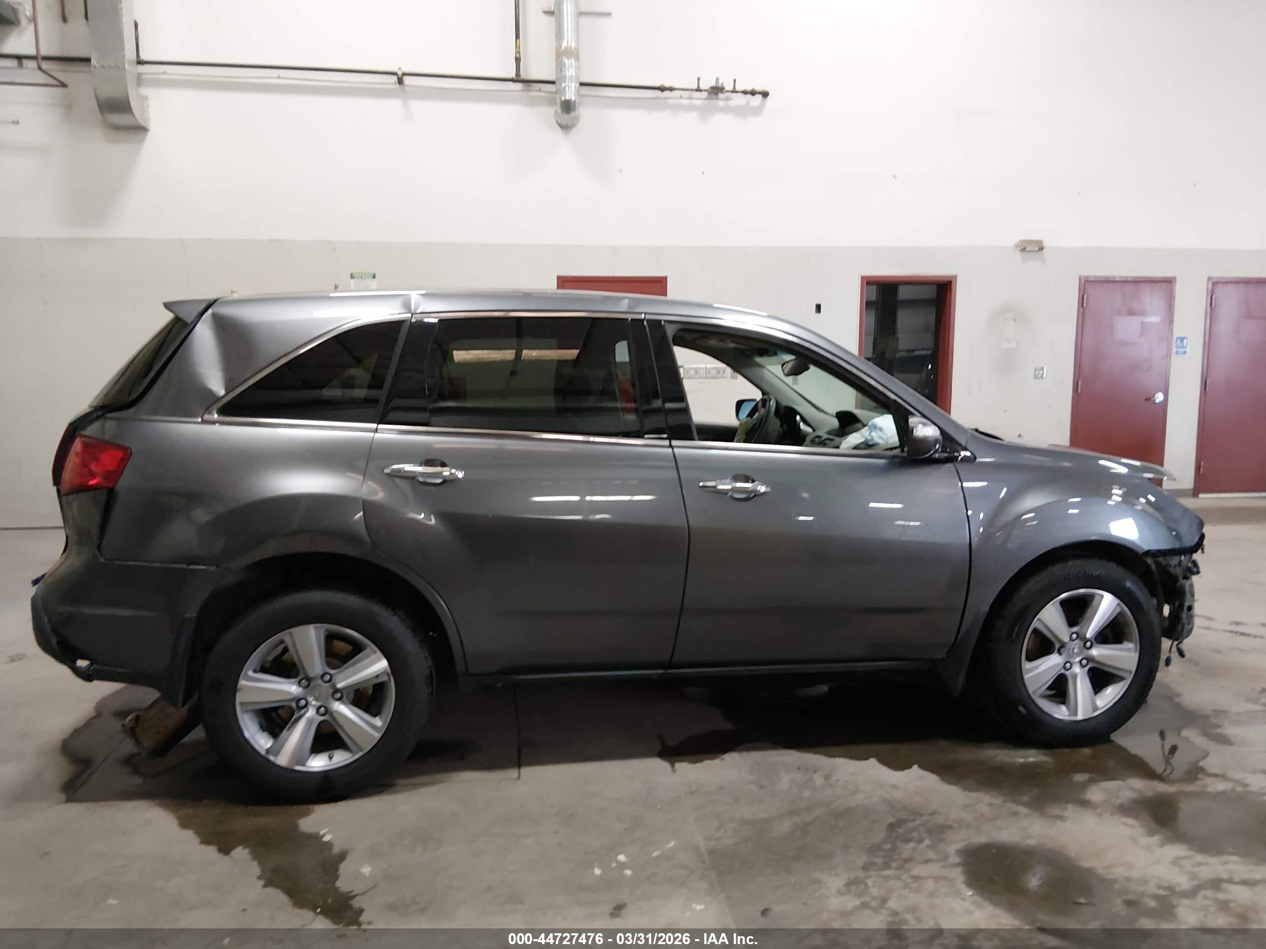 2010 Acura Mdx Technology Package Gray vin: 2HNYD2H4XAH521583