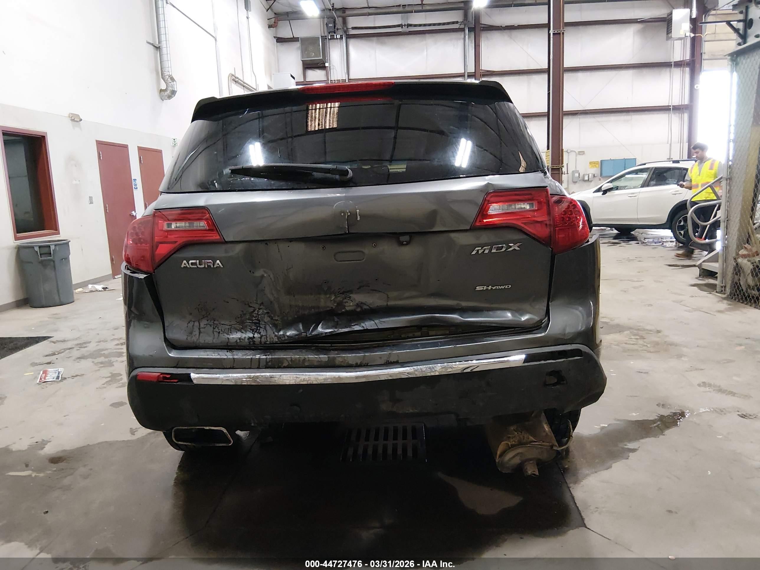 2010 Acura Mdx Technology Package Gray vin: 2HNYD2H4XAH521583