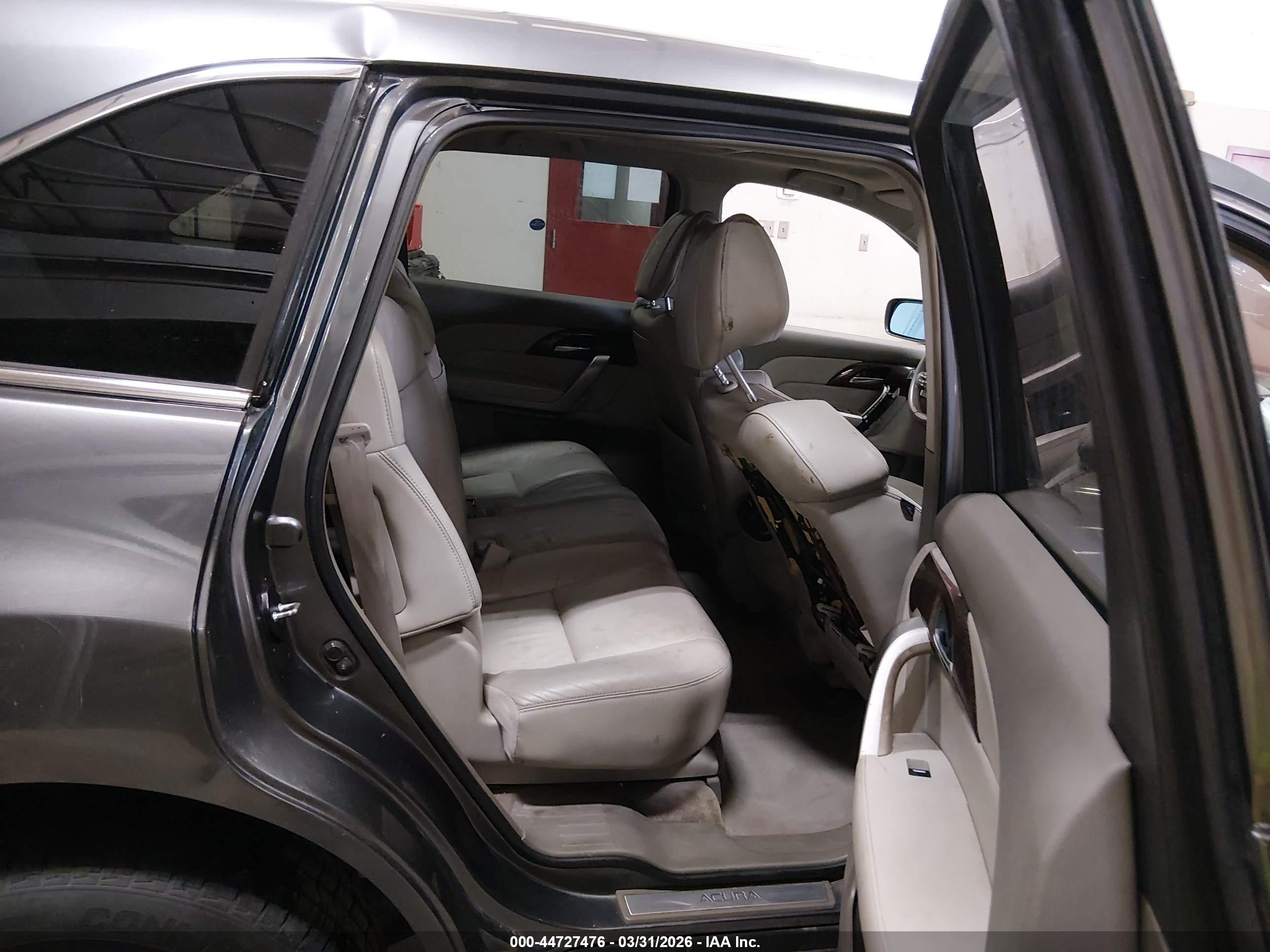2010 Acura Mdx Technology Package Gray vin: 2HNYD2H4XAH521583