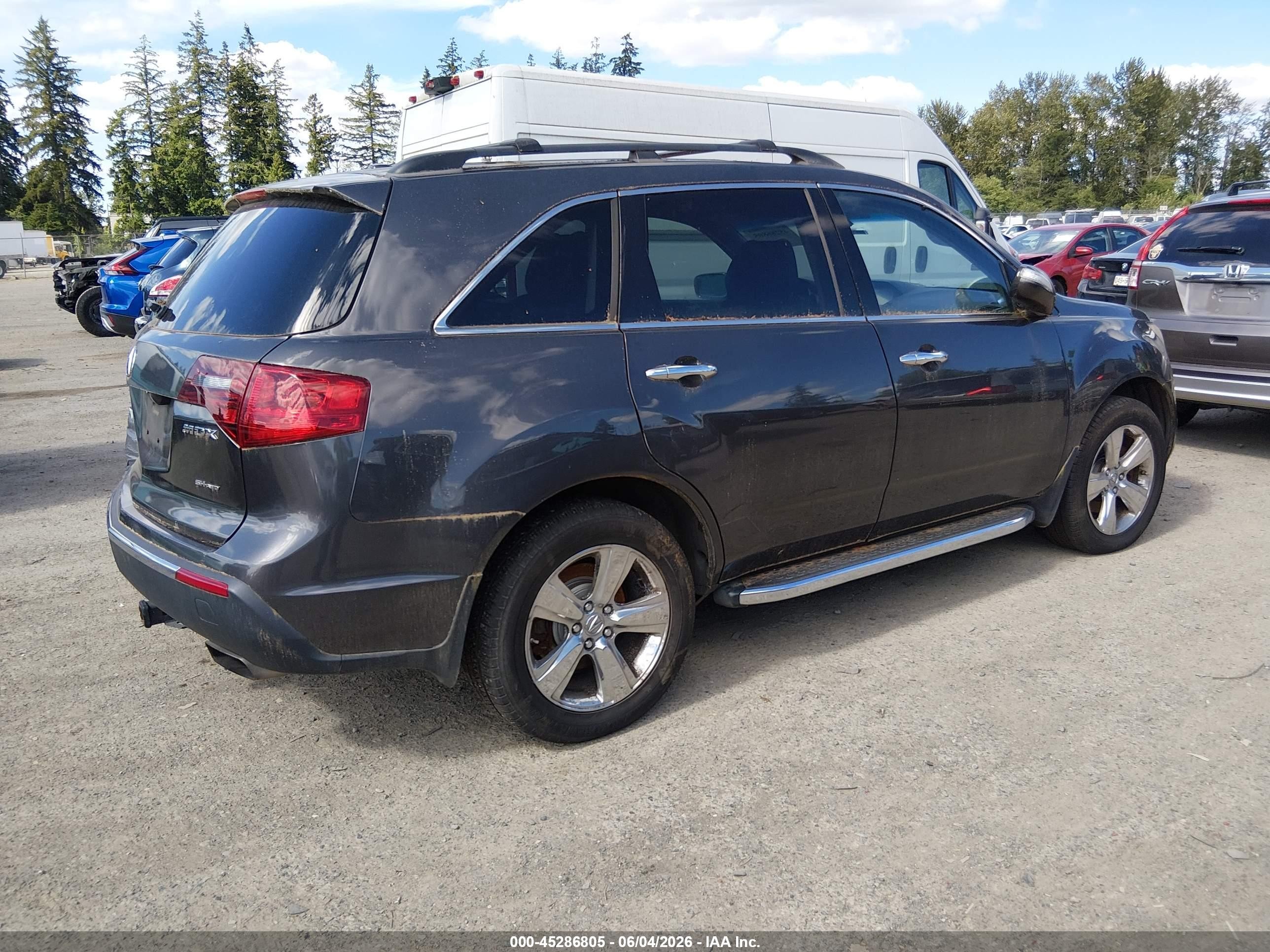 2010 Acura Mdx Technology Package Gray vin: 2HNYD2H4XAH523852