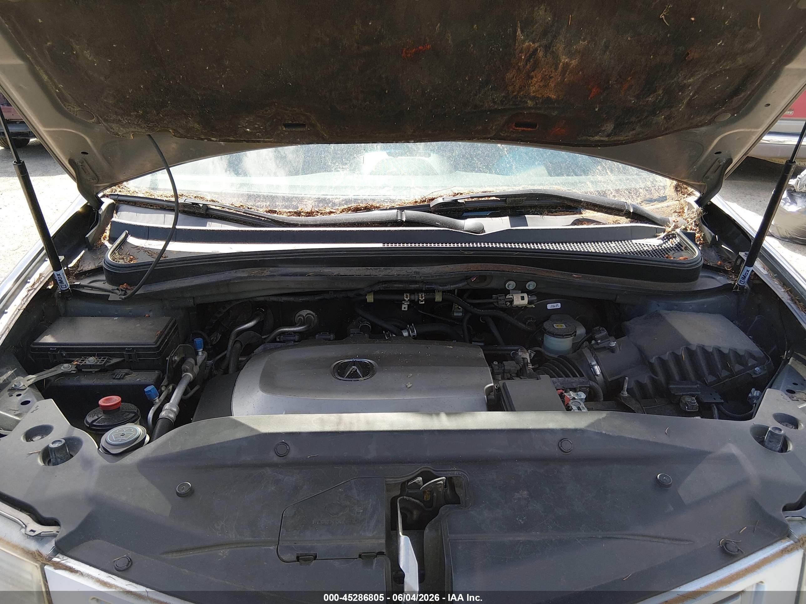 2010 Acura Mdx Technology Package Gray vin: 2HNYD2H4XAH523852