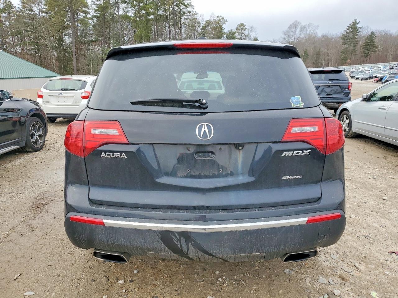2010 Acura Mdx Technology Черный vin: 2HNYD2H4XAH524970