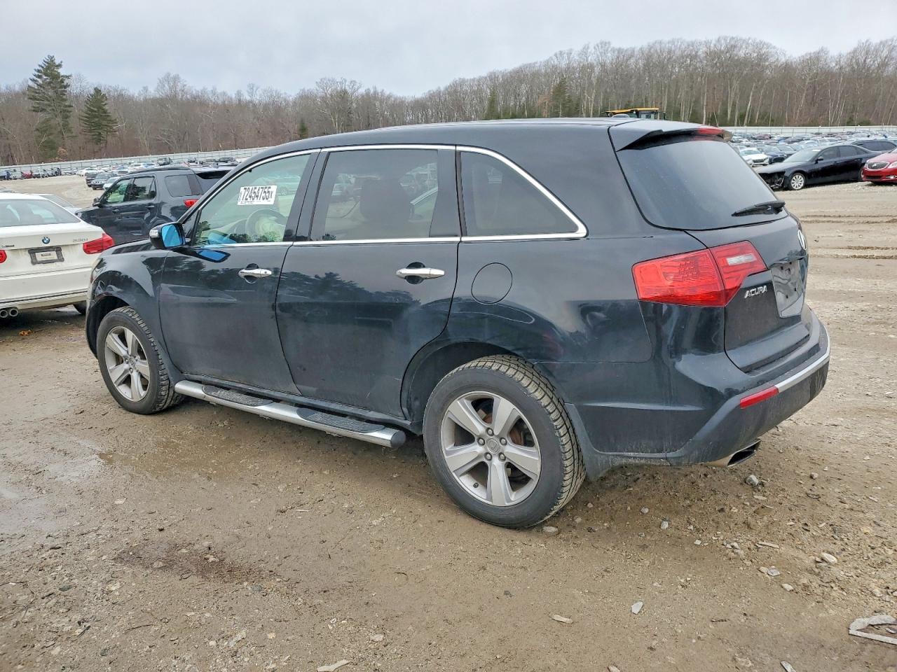 2010 Acura Mdx Technology Черный vin: 2HNYD2H4XAH524970