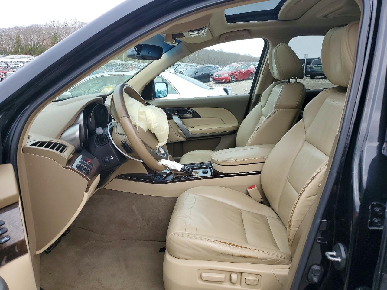 2010 Acura Mdx Technology Черный vin: 2HNYD2H4XAH524970