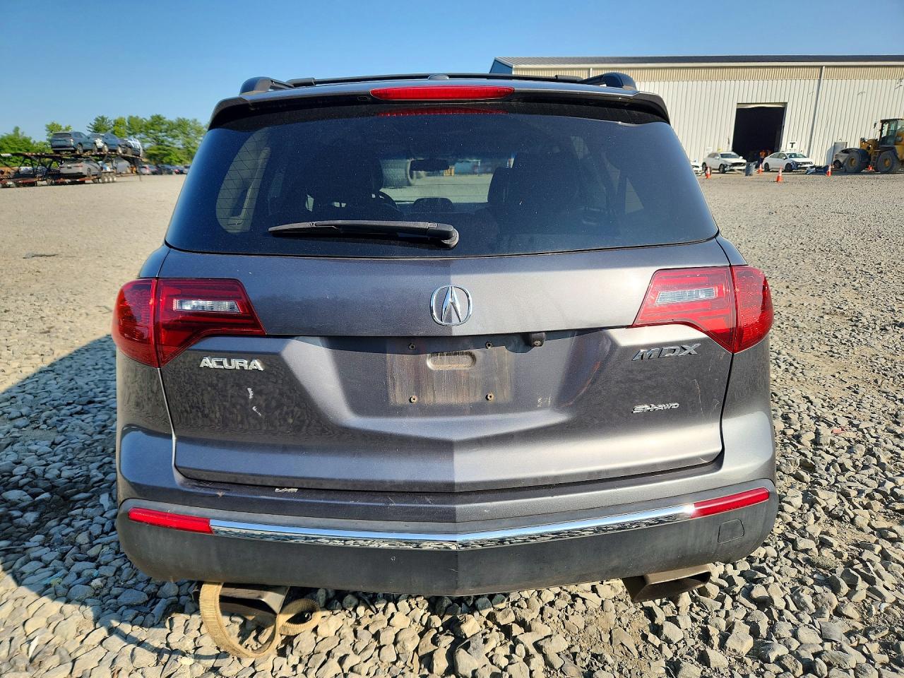 2011 Acura Mdx Technology Gray vin: 2HNYD2H4XBH516451