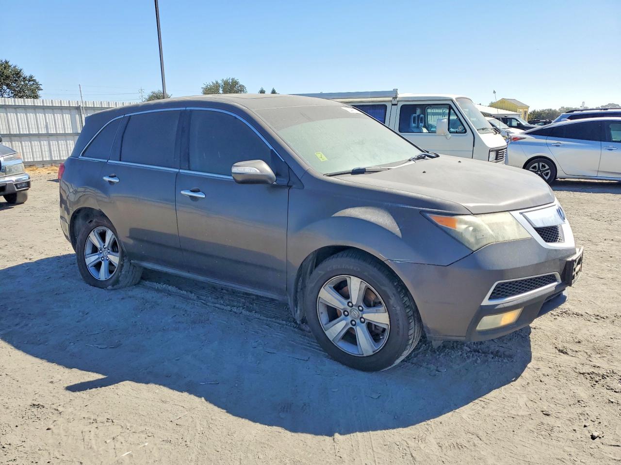 2012 Acura Mdx Technology Gray vin: 2HNYD2H4XCH521554