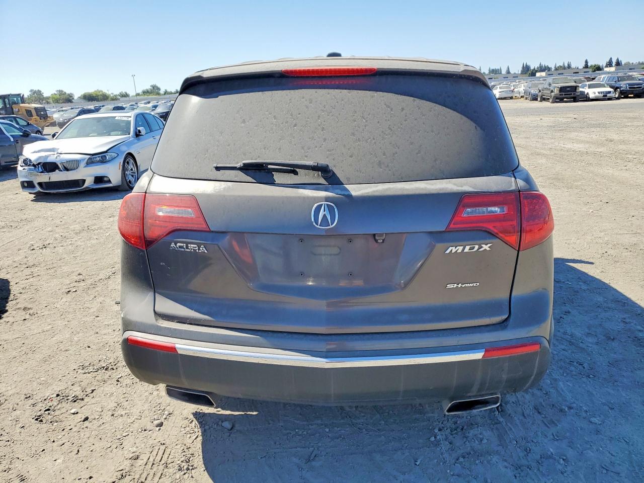 2012 Acura Mdx Technology Gray vin: 2HNYD2H4XCH521554