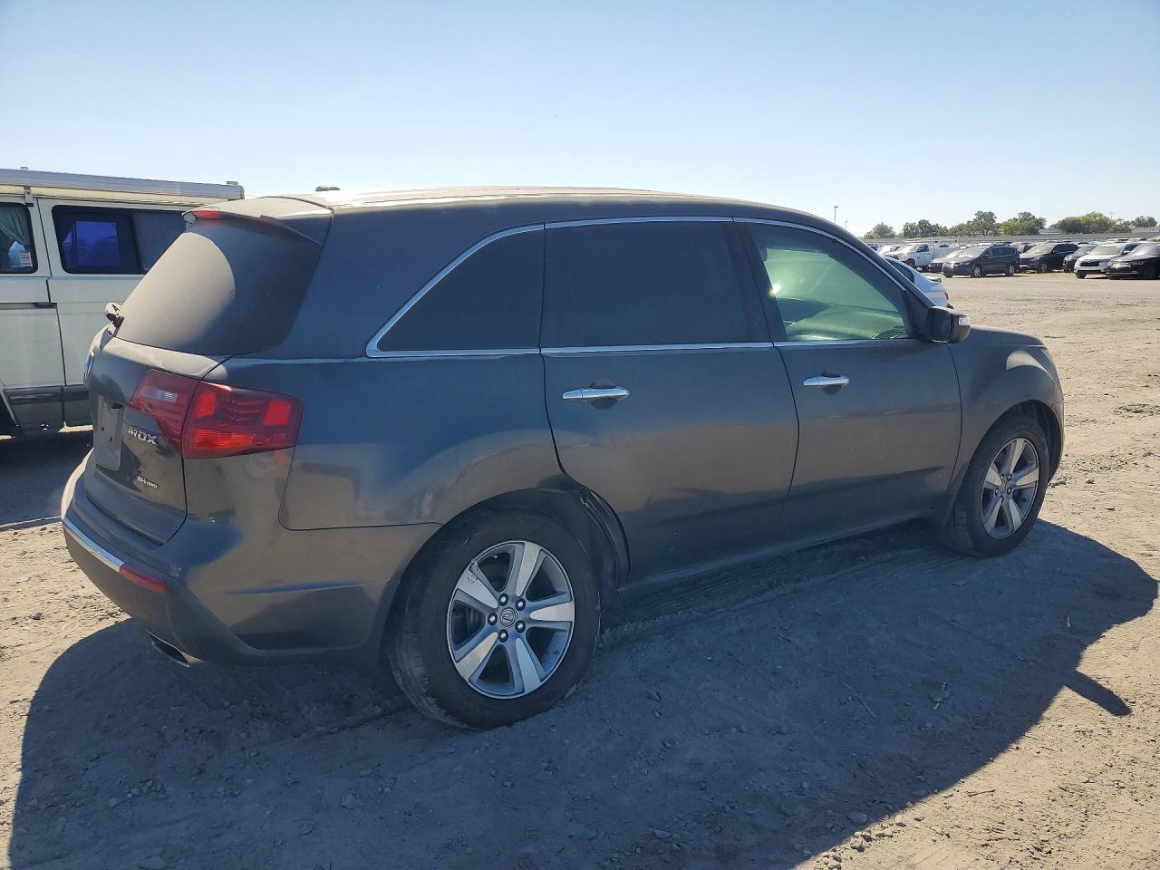 2012 Acura Mdx Technology Gray vin: 2HNYD2H4XCH521554