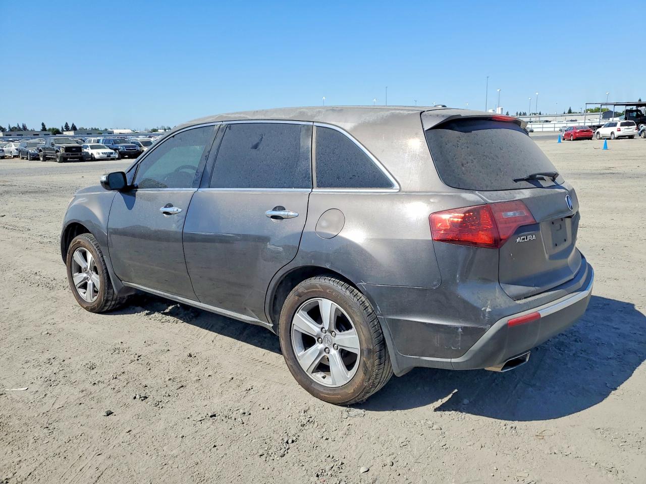 2012 Acura Mdx Technology Gray vin: 2HNYD2H4XCH521554