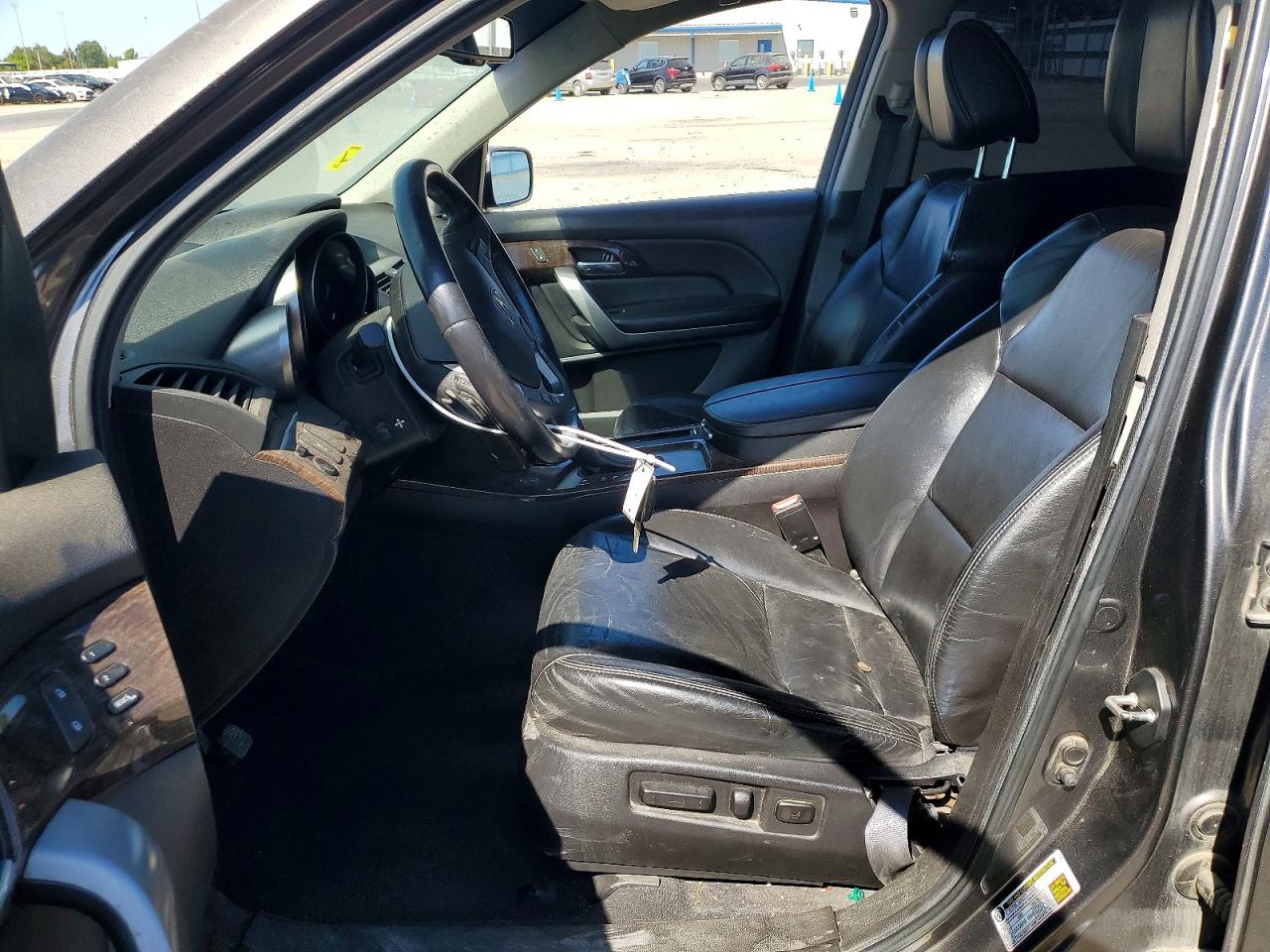 2012 Acura Mdx Technology Gray vin: 2HNYD2H4XCH521554
