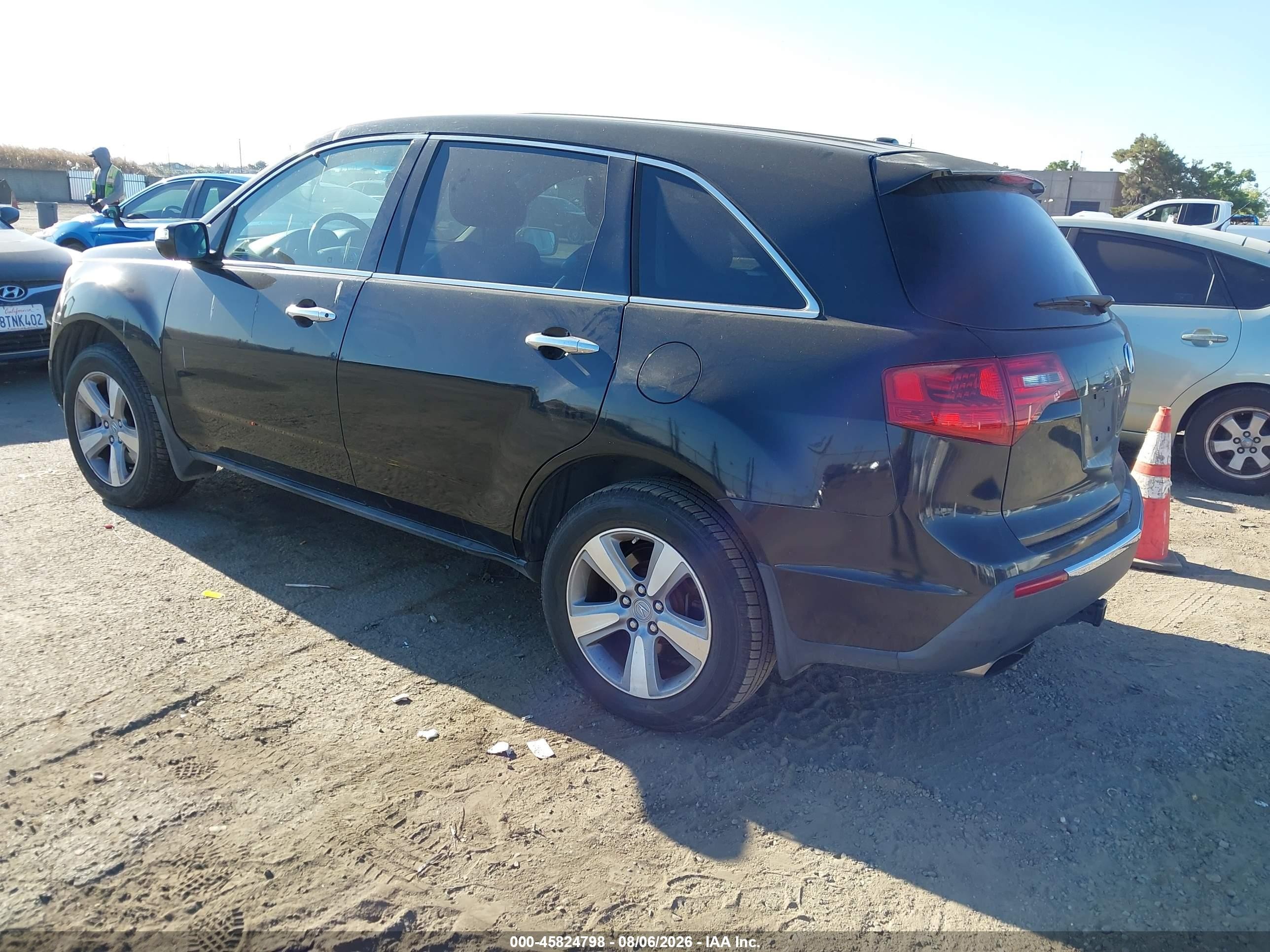 2013 Acura Mdx Technology Package Black vin: 2HNYD2H4XDH503153