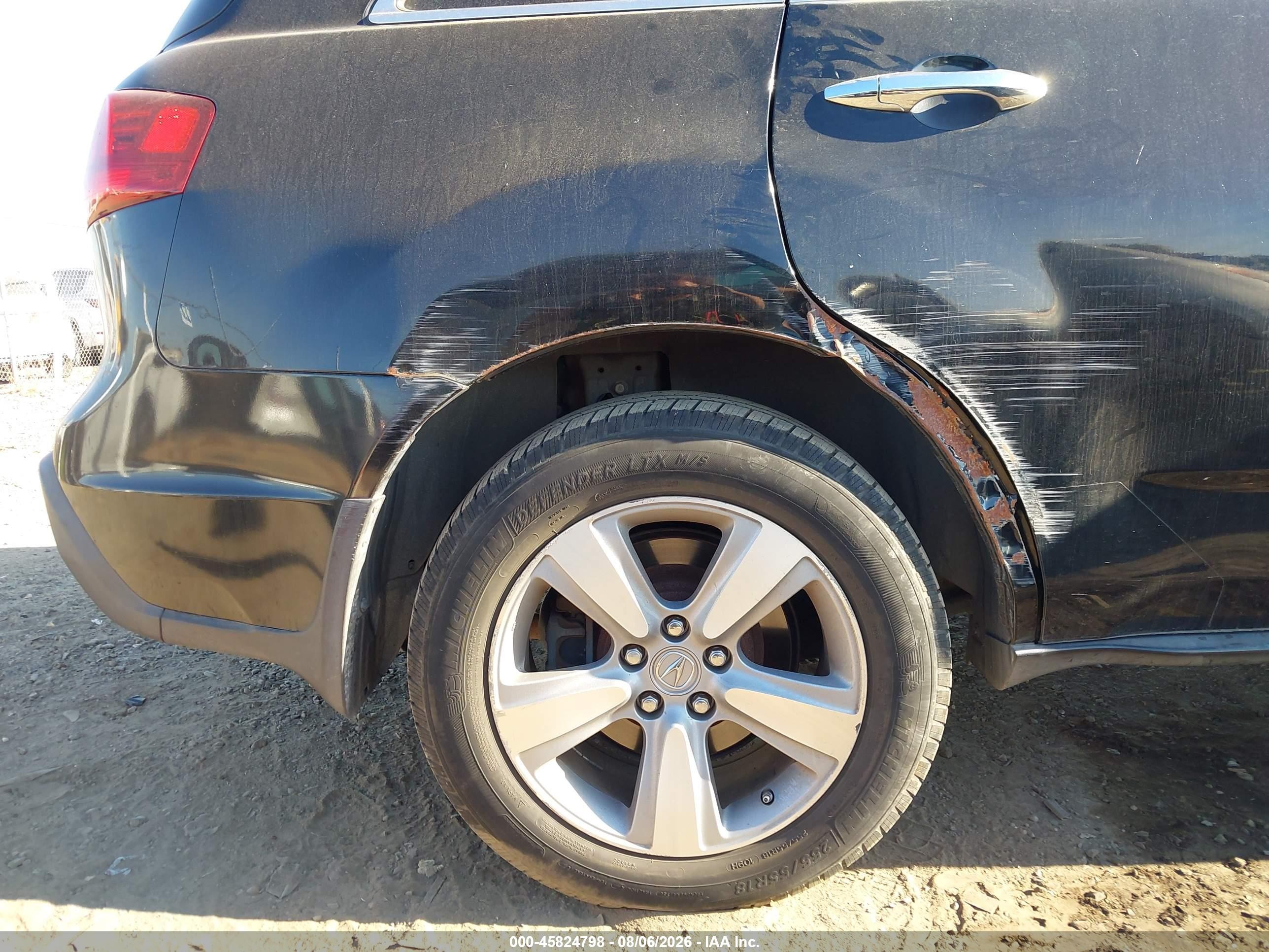 2013 Acura Mdx Technology Package Black vin: 2HNYD2H4XDH503153