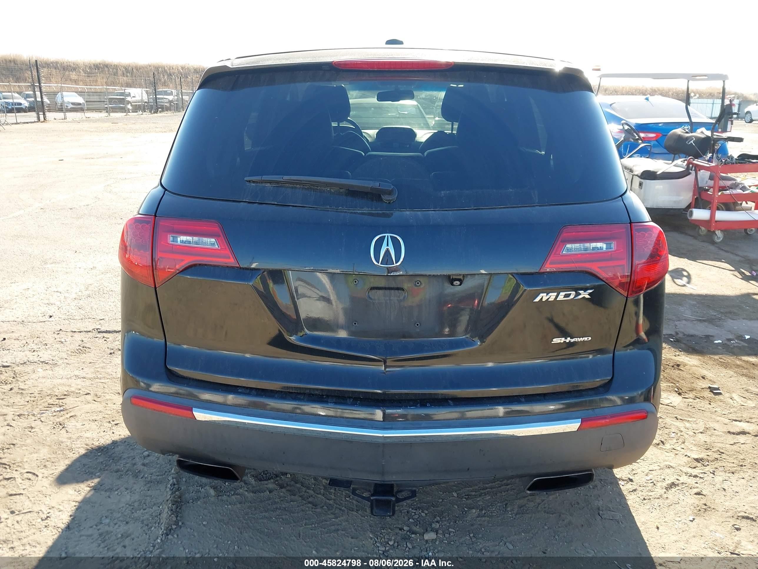 2013 Acura Mdx Technology Package Black vin: 2HNYD2H4XDH503153
