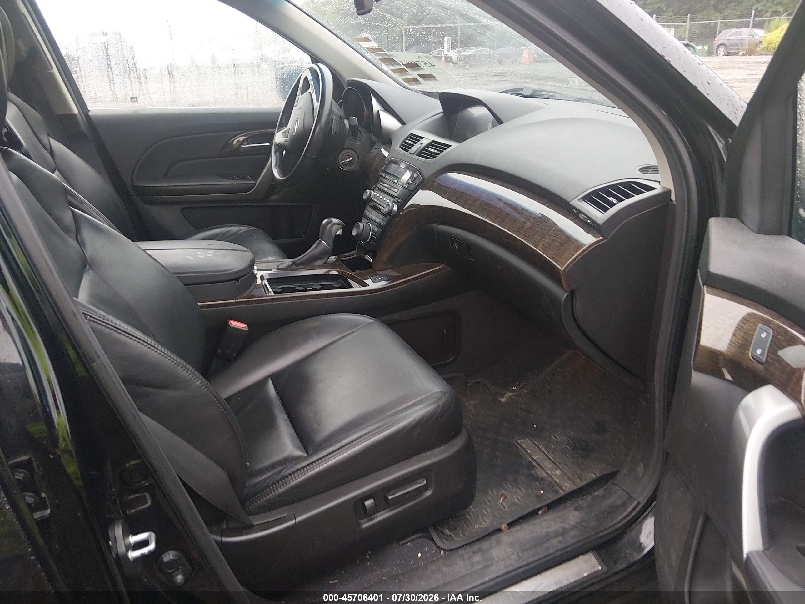 2013 Acura Mdx Technology Package Black vin: 2HNYD2H4XDH512192